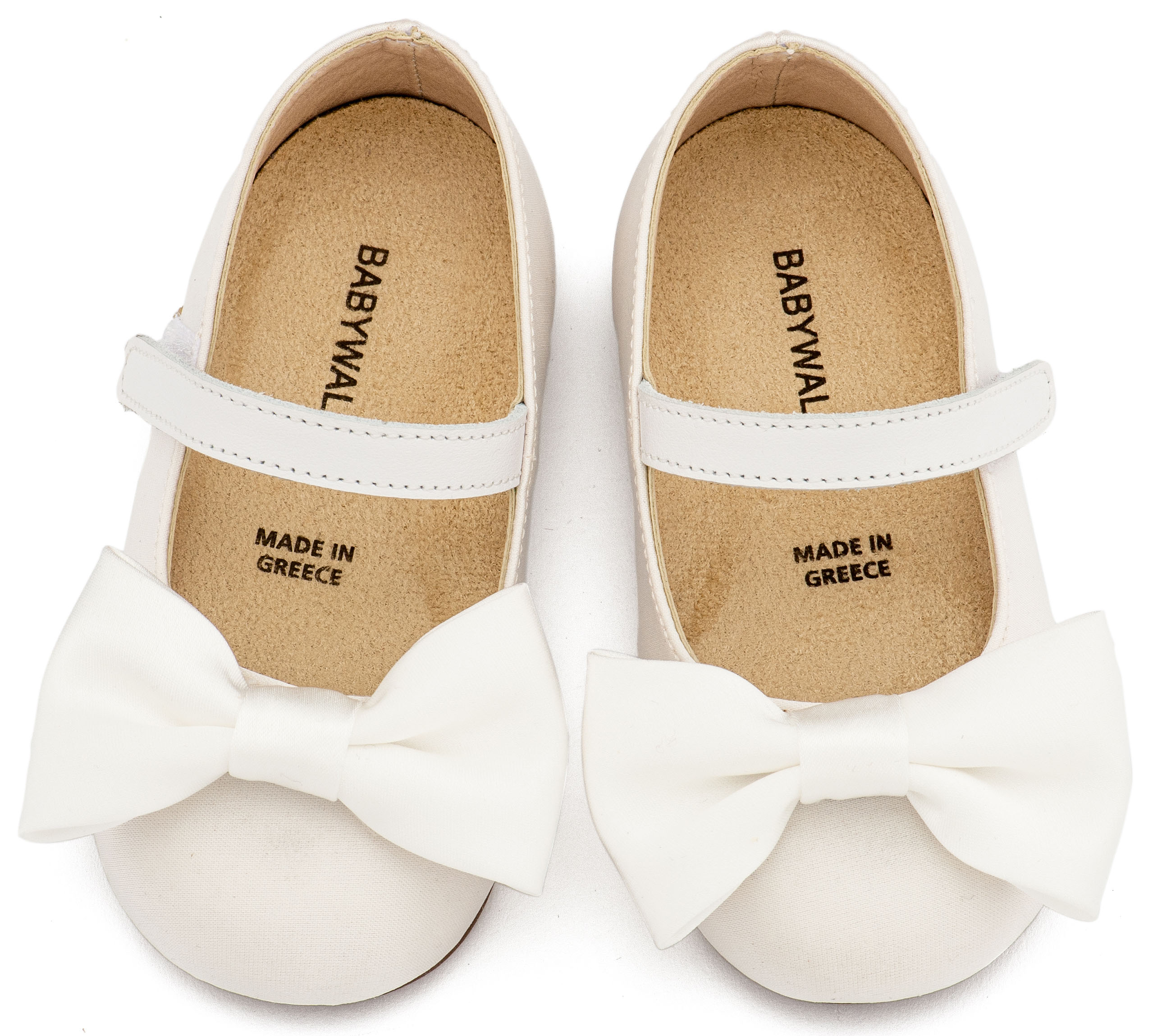 BABYWALKER - Γοβάκι Μονή Μπαρέτα με Σατέν Φιόγκο