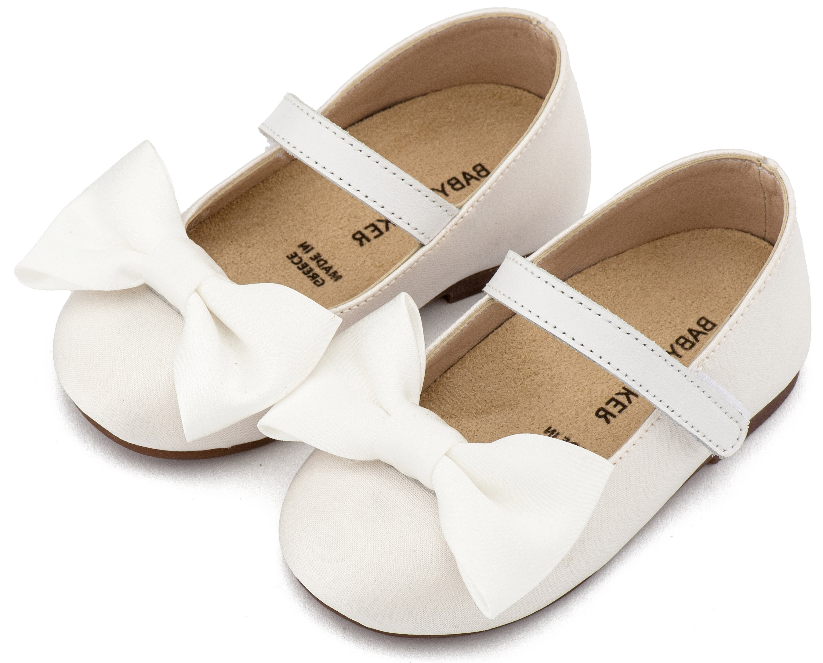 BABYWALKER - Γοβάκι Μονή Μπαρέτα με Σατέν Φιόγκο