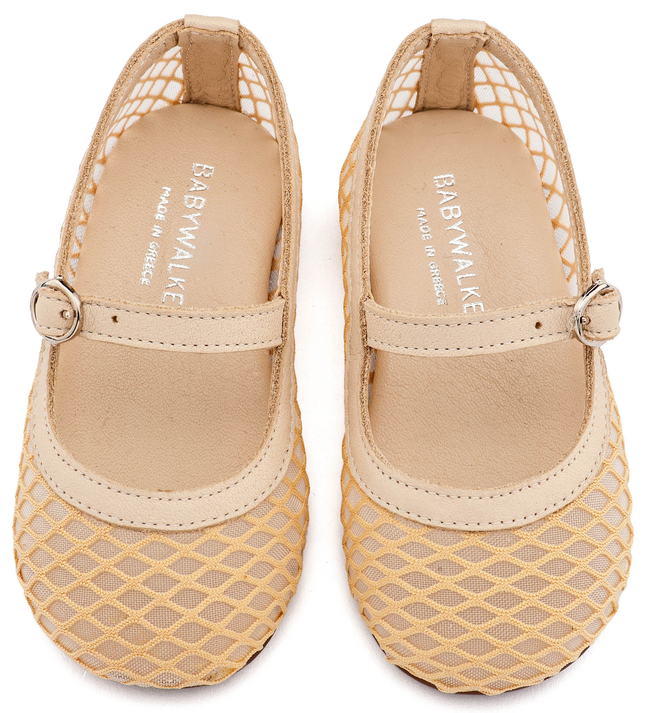 BABYWALKER - Γοβάκι Μονή Μπαρέτα με Δίχτυ 