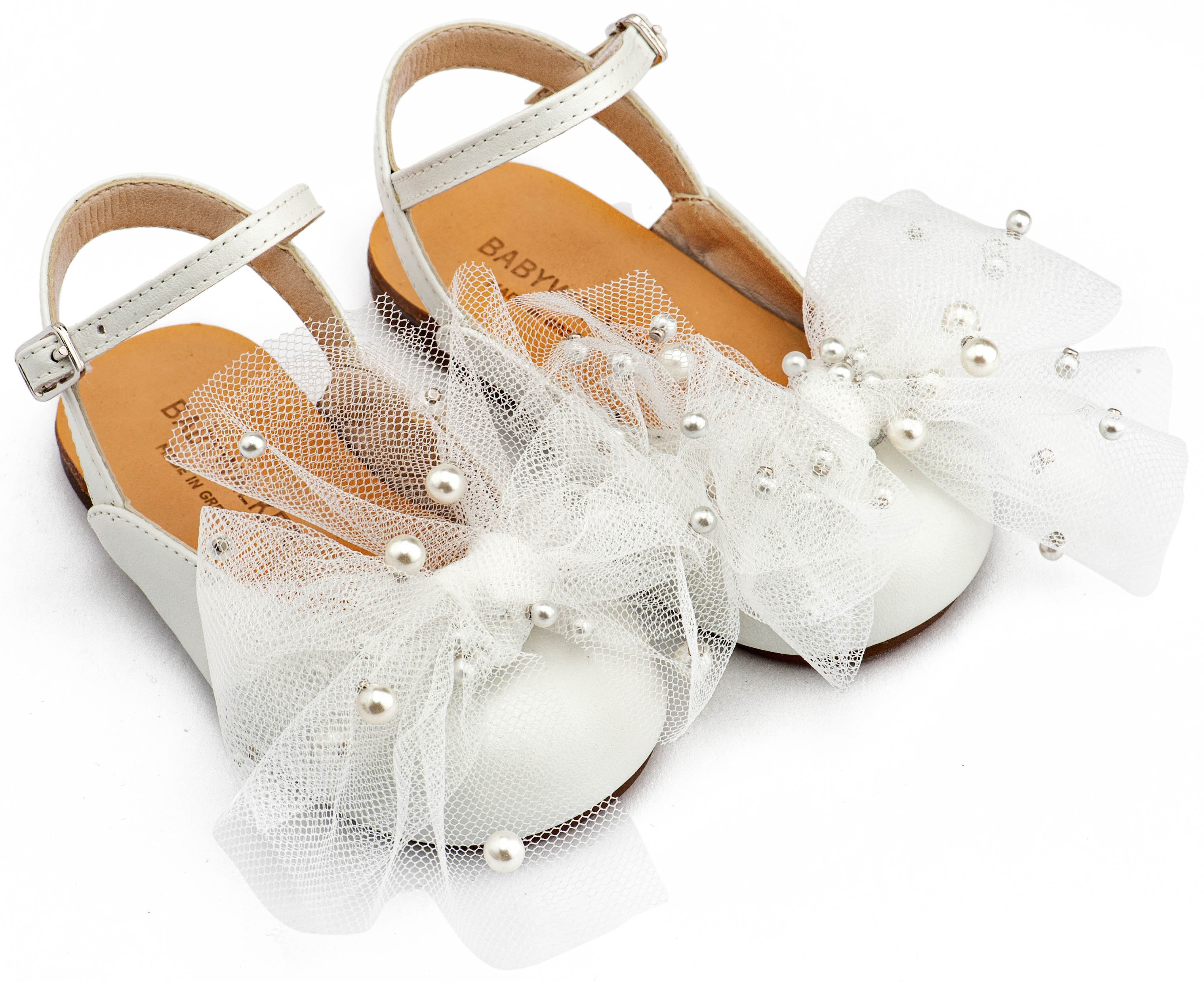 Γαλλικό Σαμπό με Φιόγκο και Πέρλες 