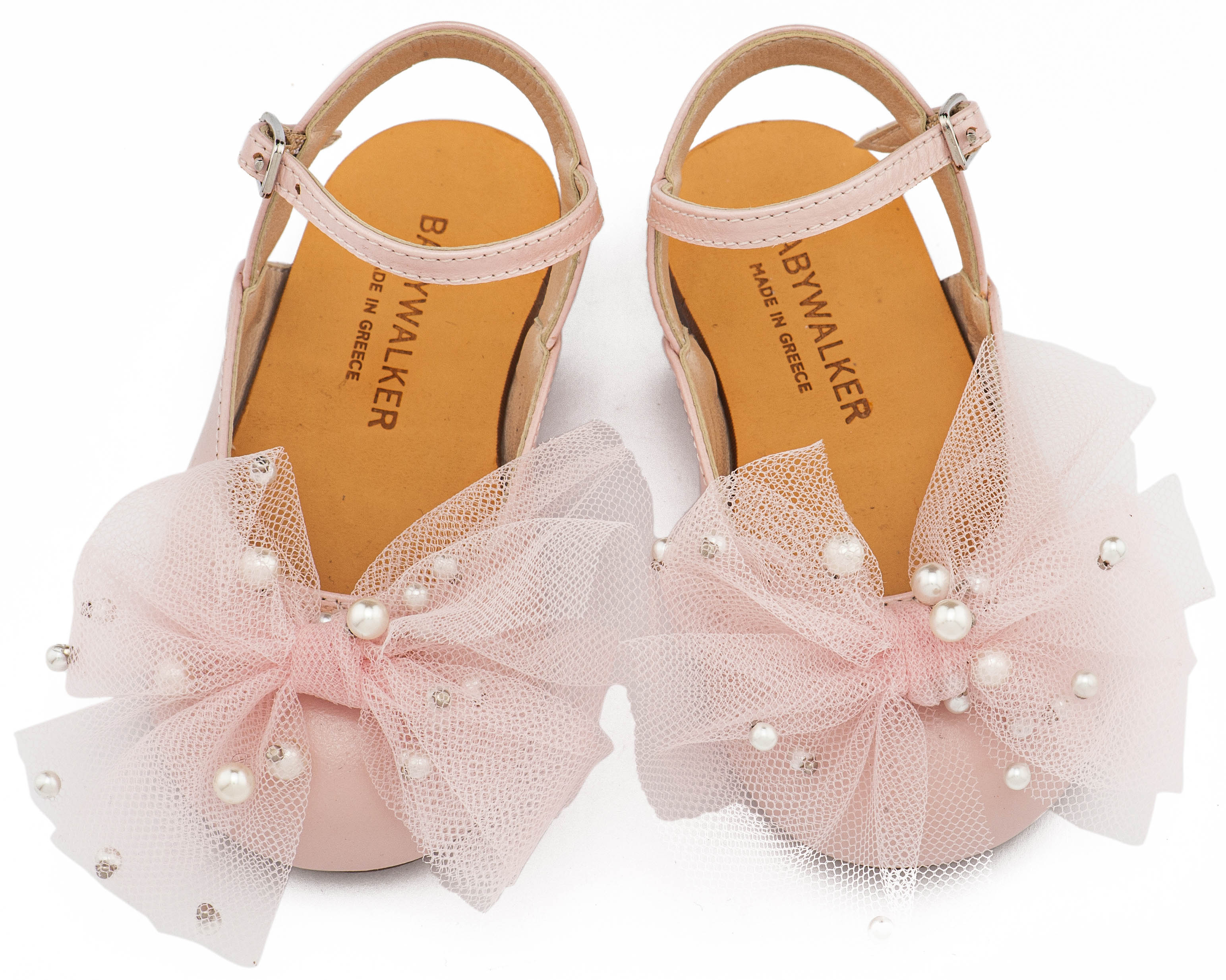 BABYWALKER - Γαλλικό Σαμπό με Φιόγκο και Πέρλες 