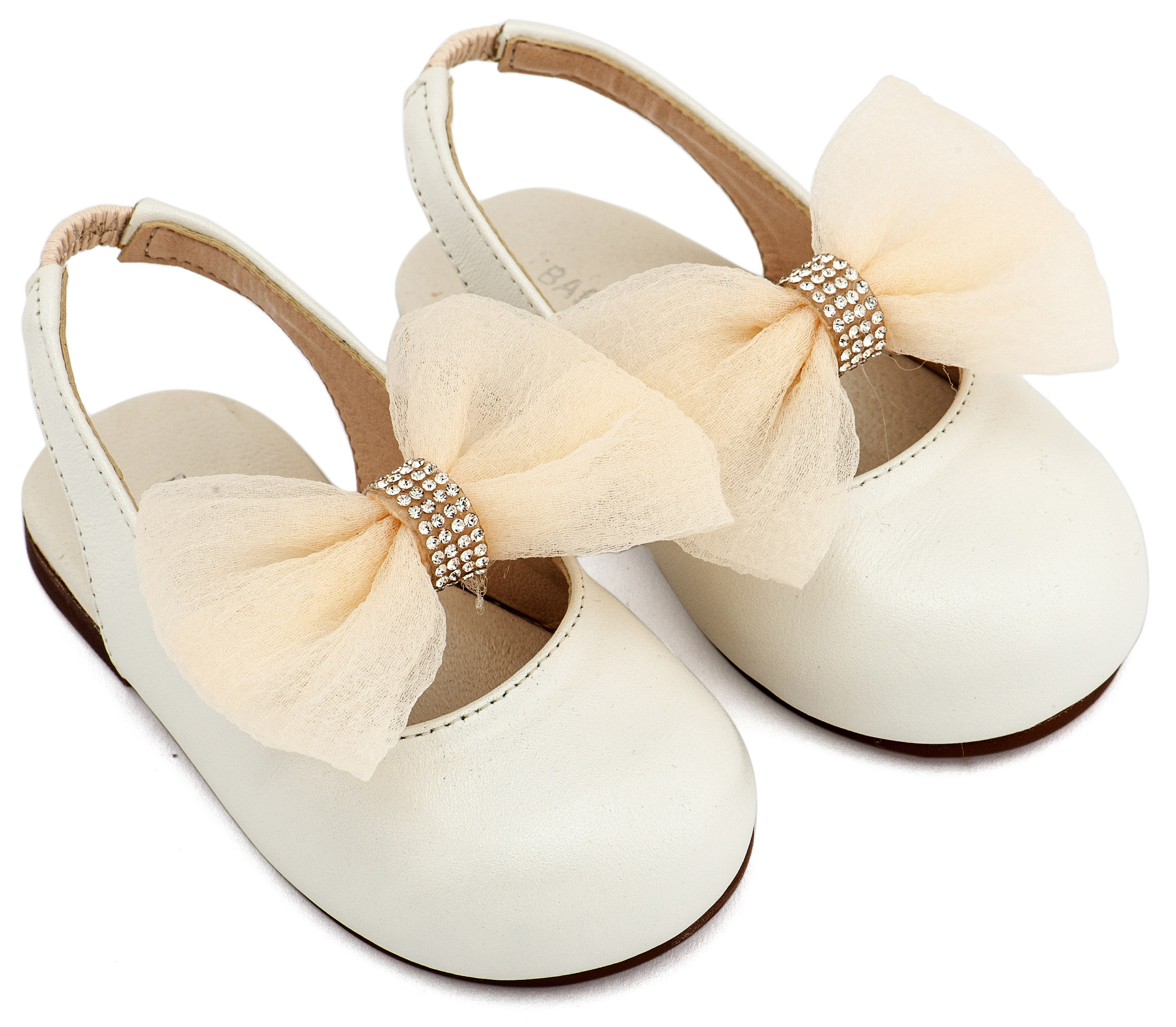 Γαλλικό Σαμπό με Φιόγκο Οργάντζας και Στρας 