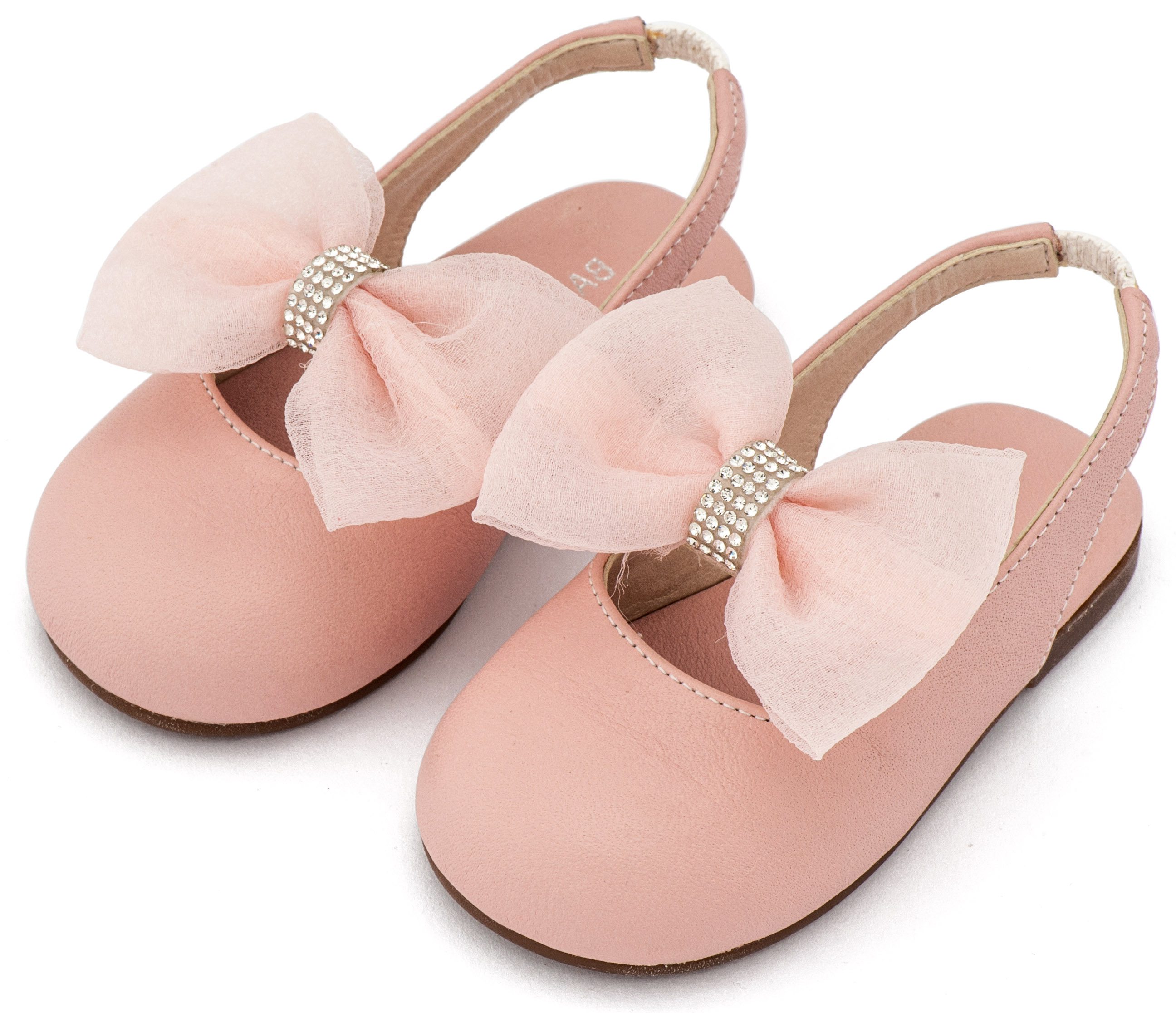 BABYWALKER - Γαλλικό Σαμπό με Φιόγκο Οργάντζας και Στρας 