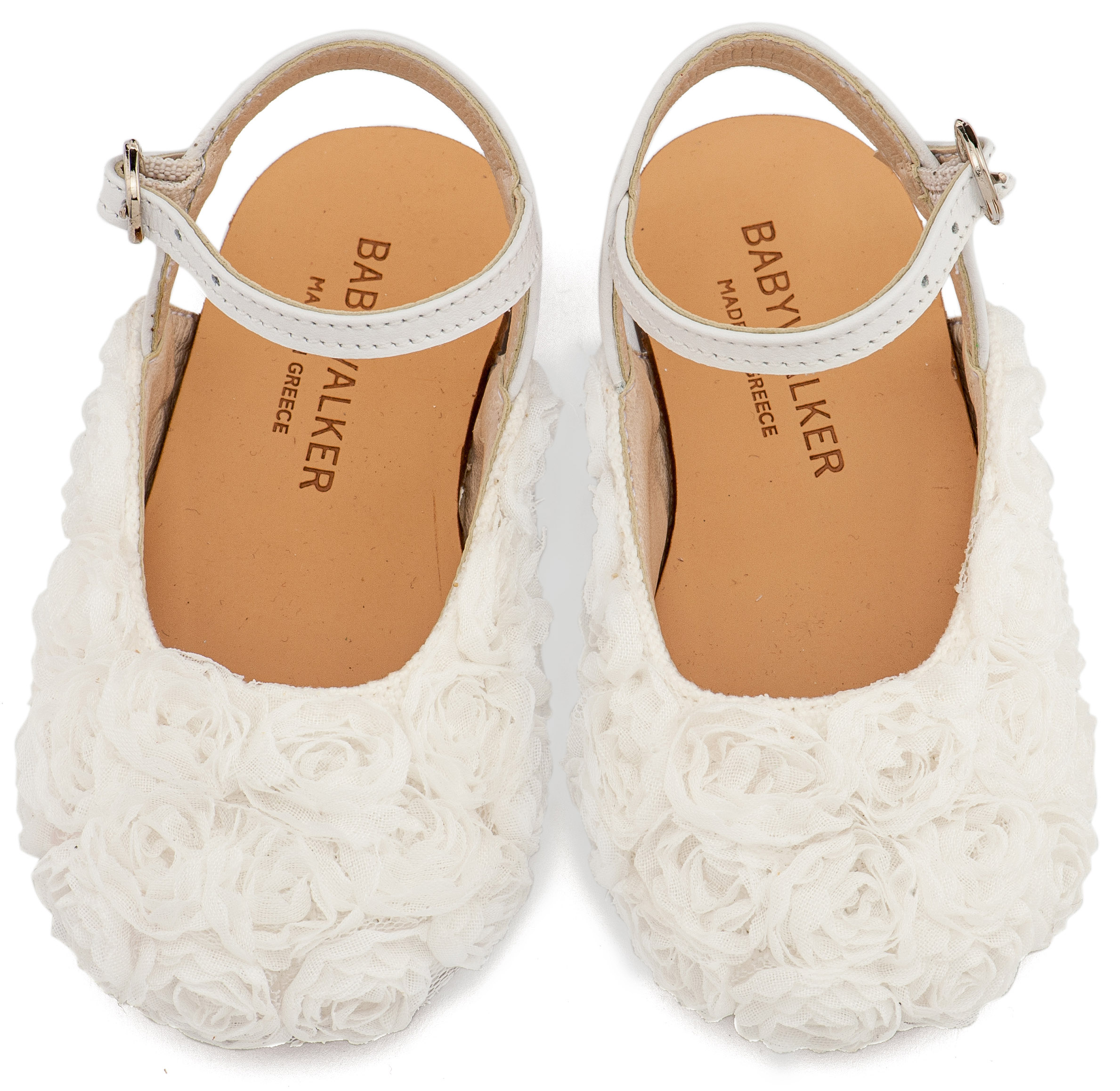 BABYWALKER - Γαλλικό Σαμπό με Chiffon Λουλούδια 