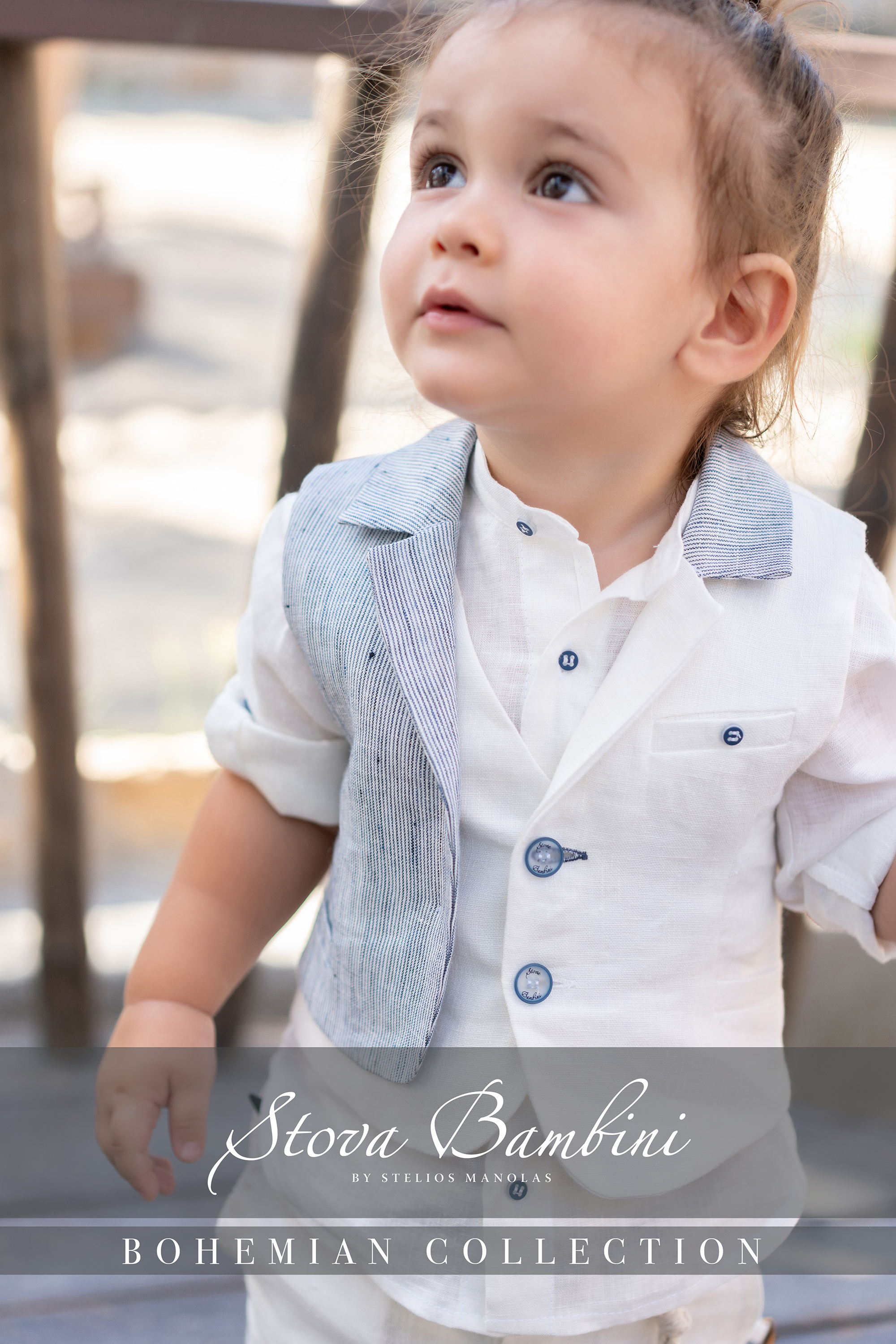 STOVA BAMBINI - Μοντέρνο βαπτιστικό σύνολο