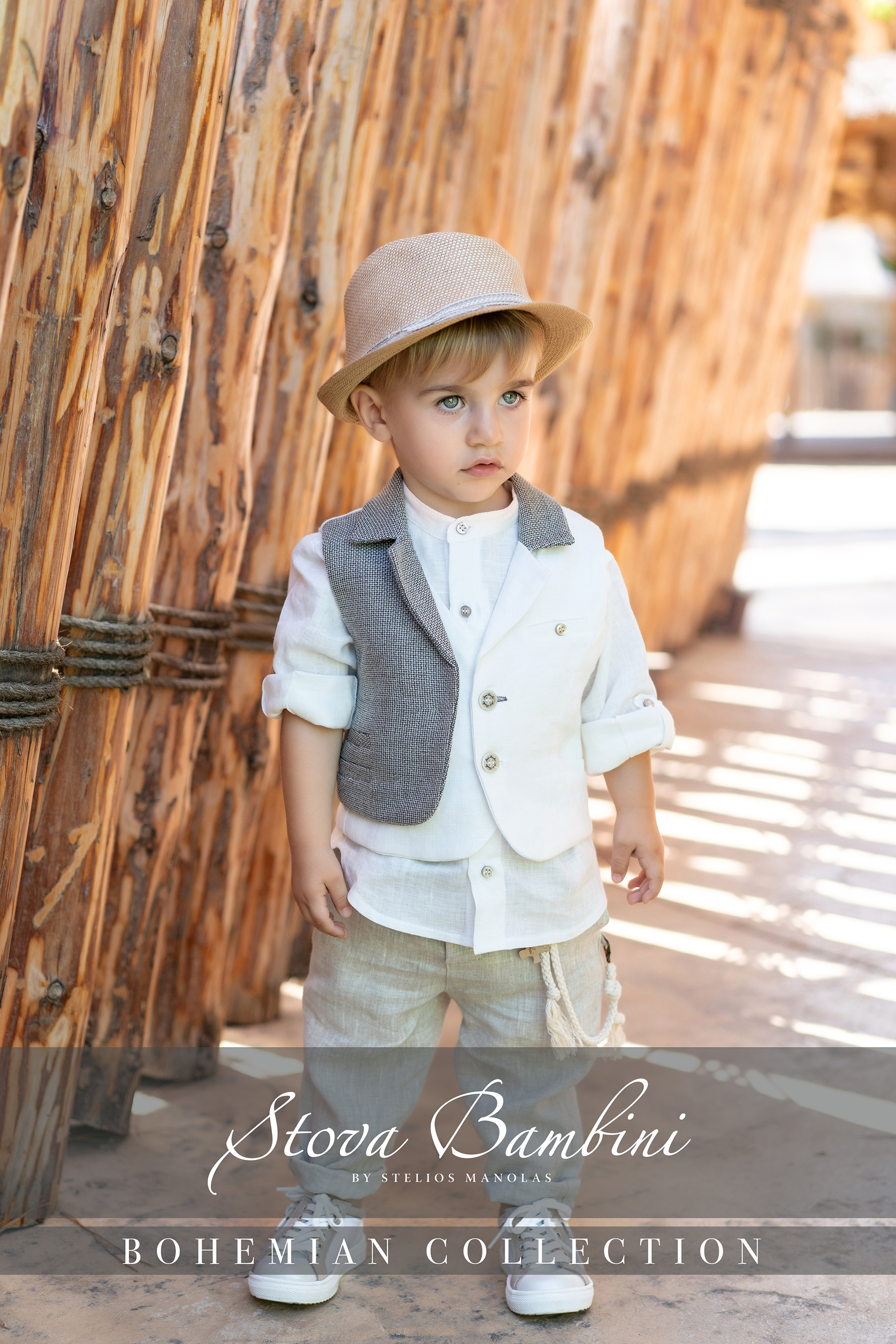 STOVA BAMBINI - Μοντέρνο βαπτιστικό σύνολο