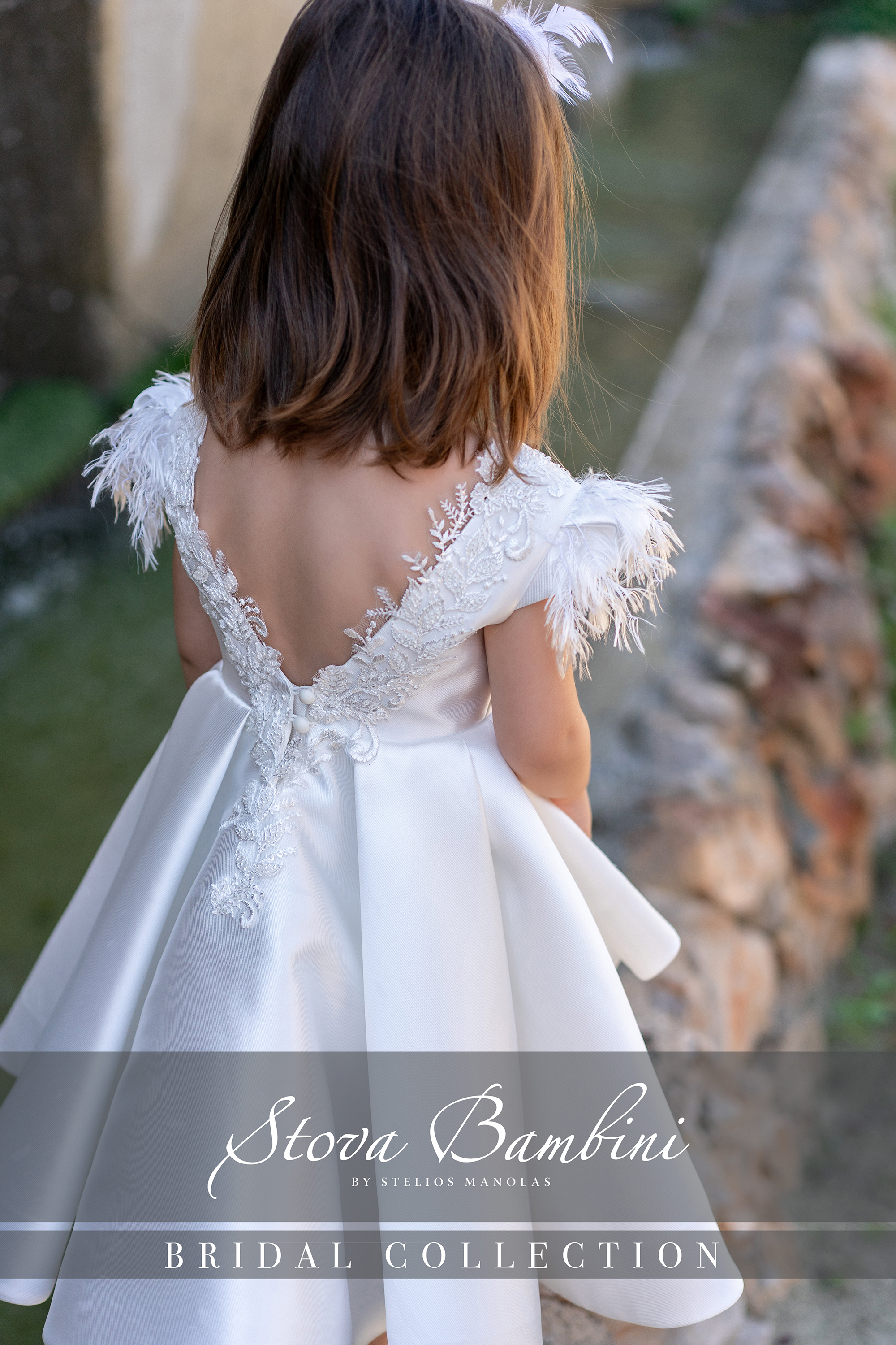 STOVA BAMBINI - Βαπτιστικό φόρεμα υψηλής ποιότητας