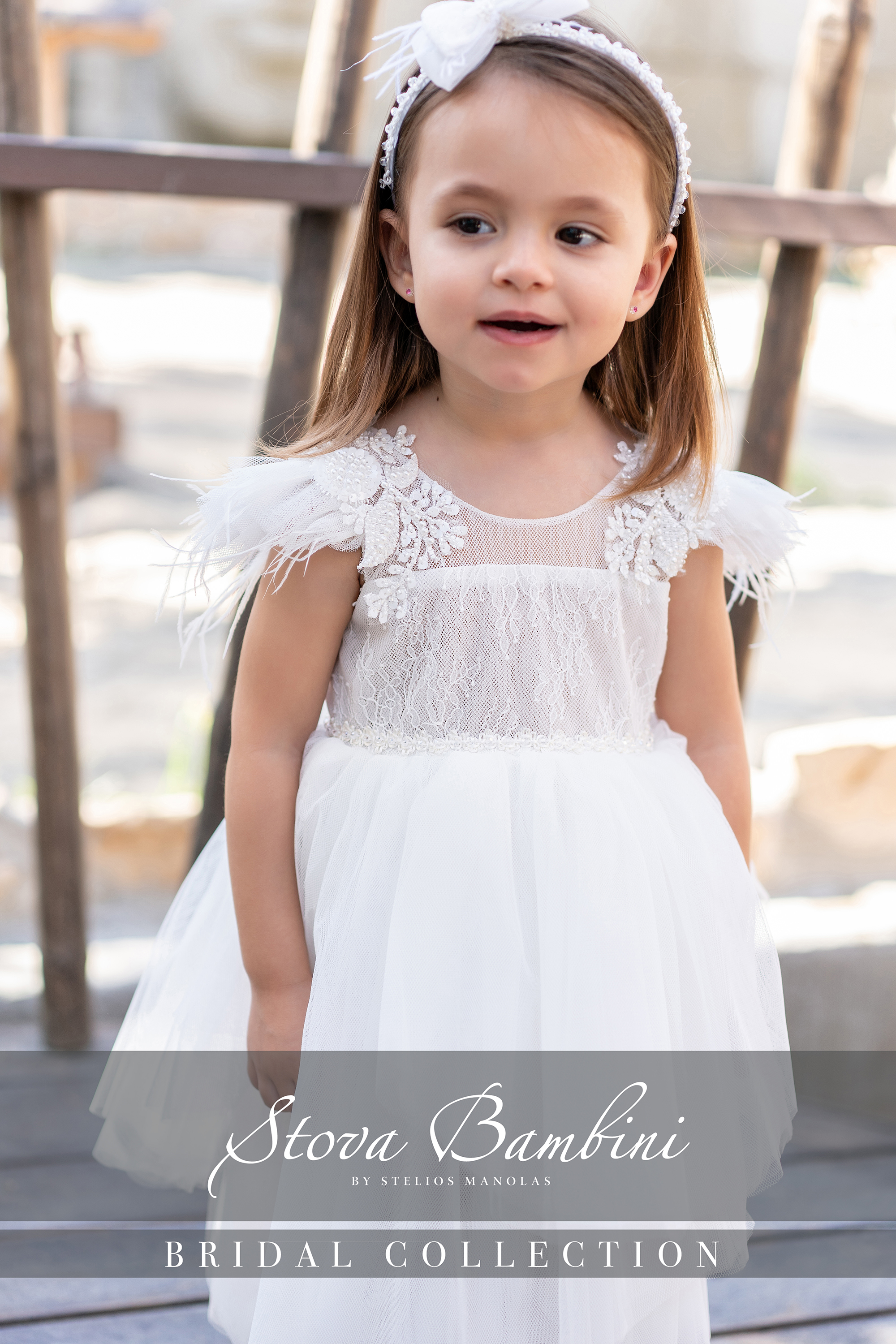 STOVA BAMBINI - Παραμυθένιο φόρεμα βάπτισης