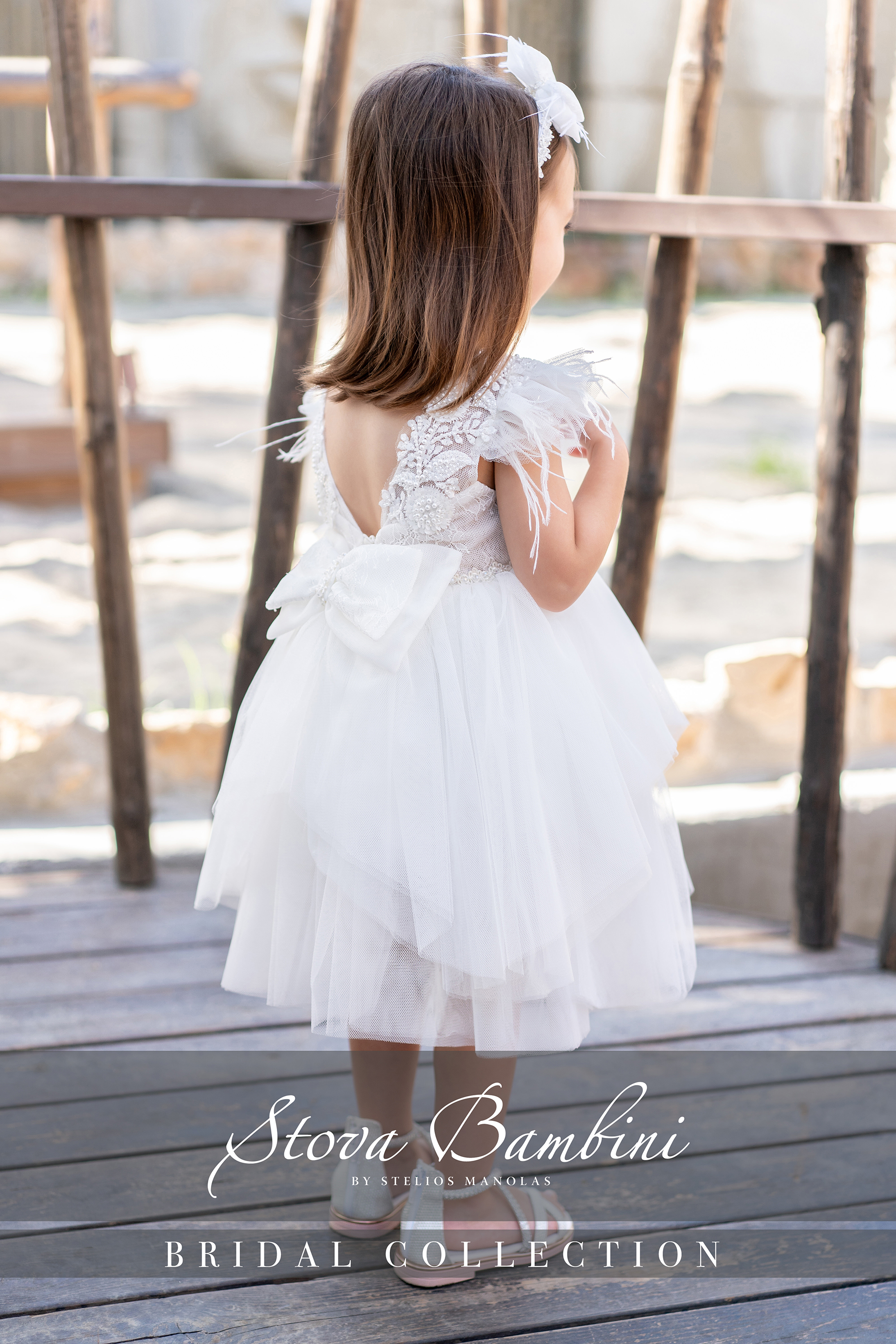 STOVA BAMBINI - Παραμυθένιο φόρεμα βάπτισης