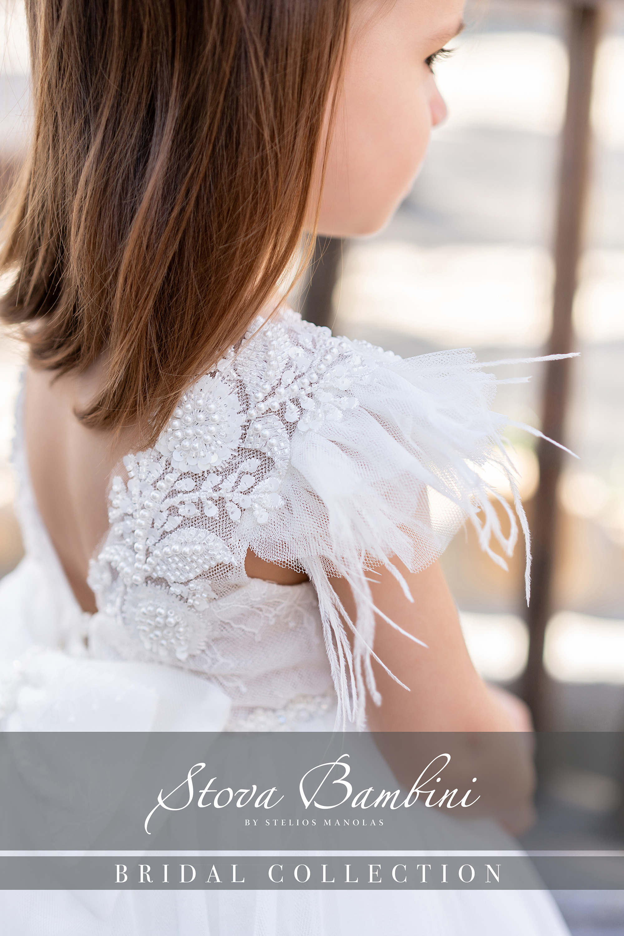 STOVA BAMBINI - Παραμυθένιο φόρεμα βάπτισης