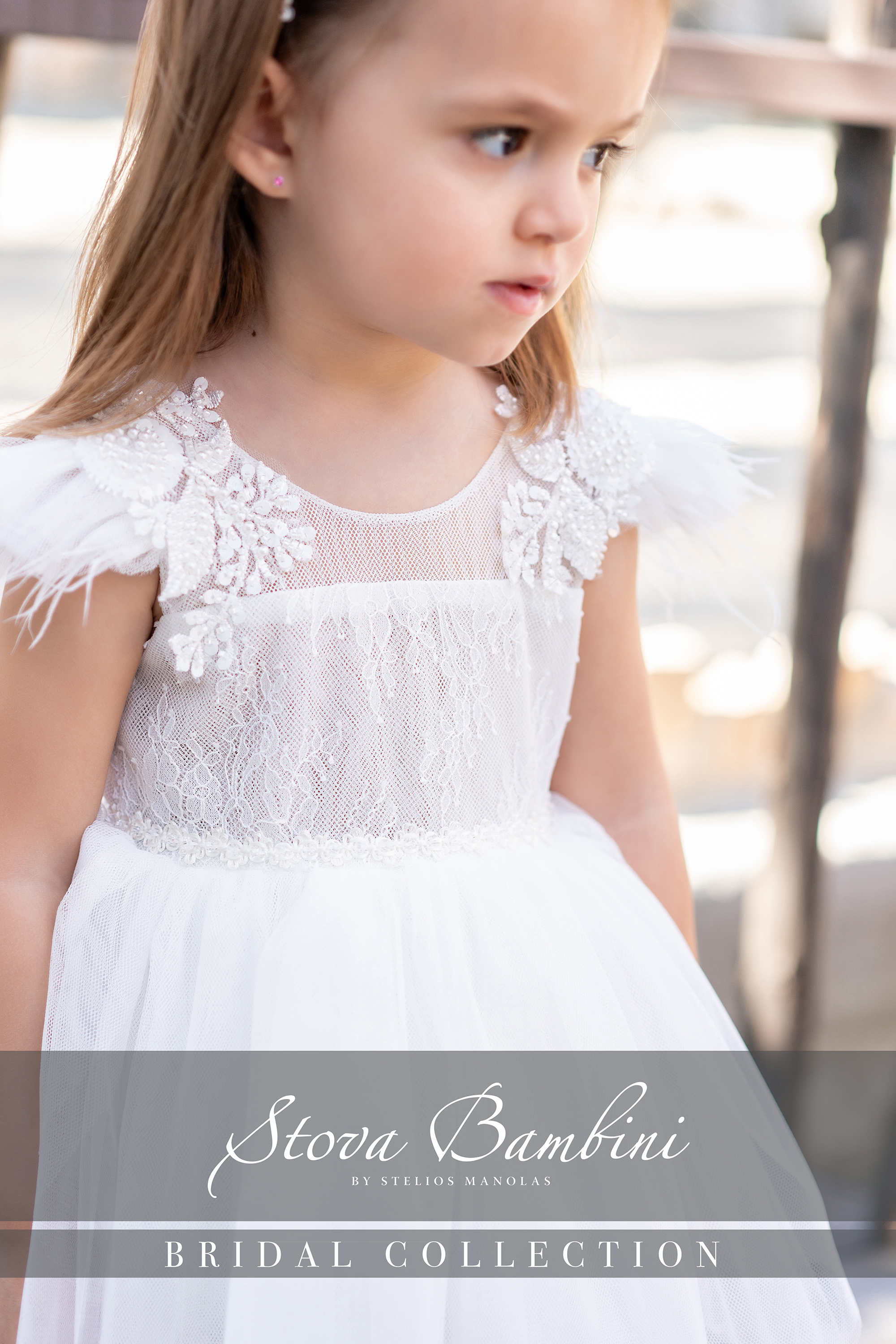 STOVA BAMBINI - Παραμυθένιο φόρεμα βάπτισης