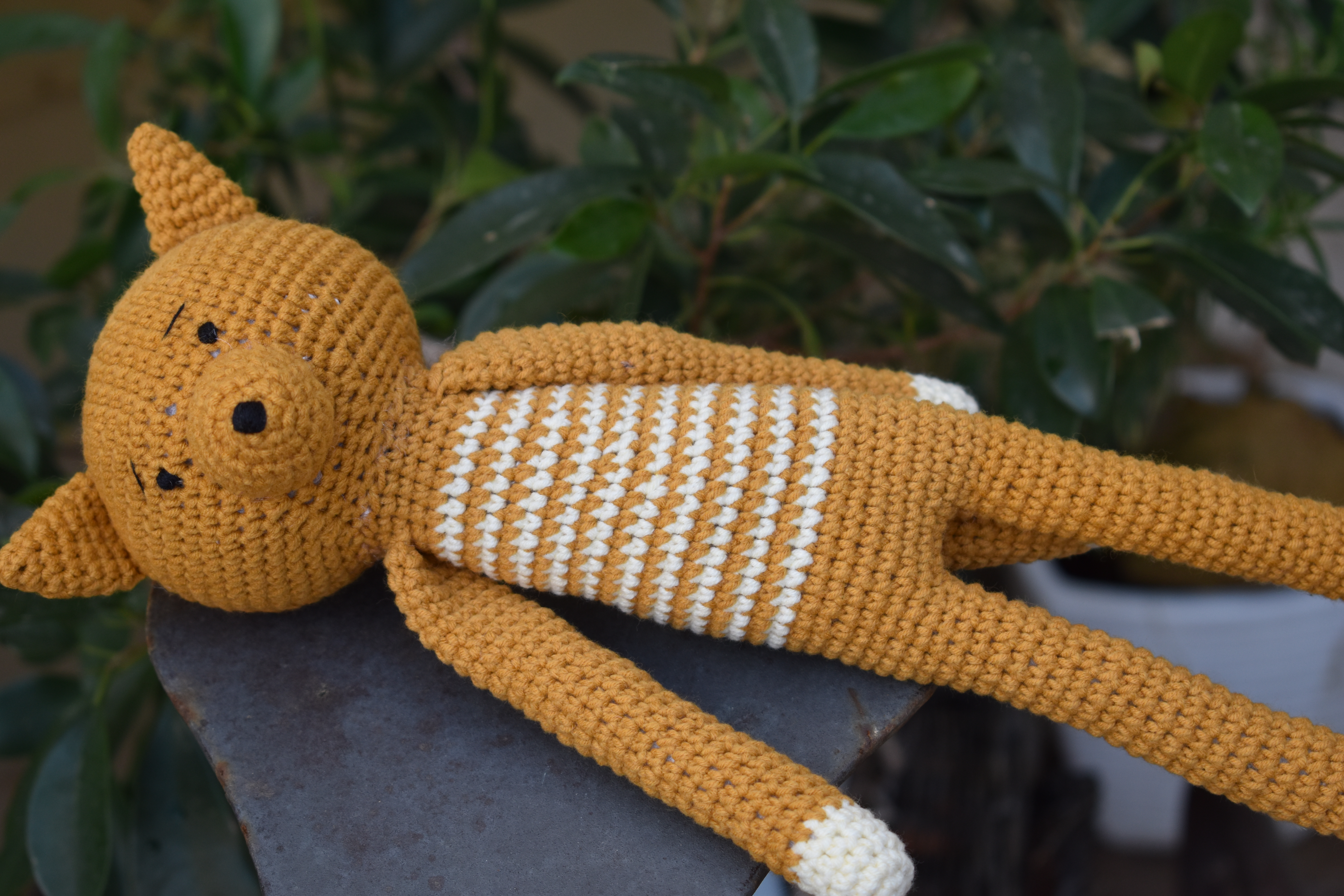 Χειροποίητο Πλεκτό Fox Teddy