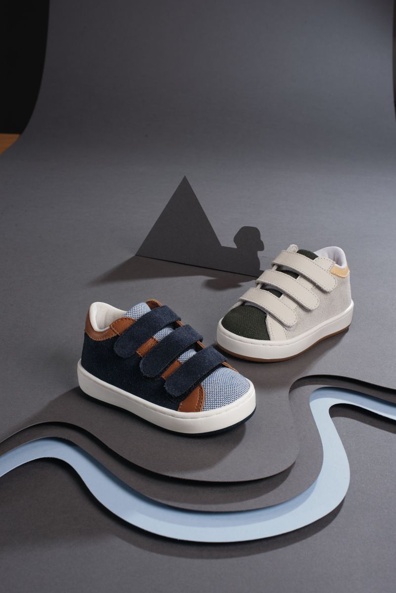 BABYWALKER - Δίχρωμο Sneaker Τριπλό Χρατς