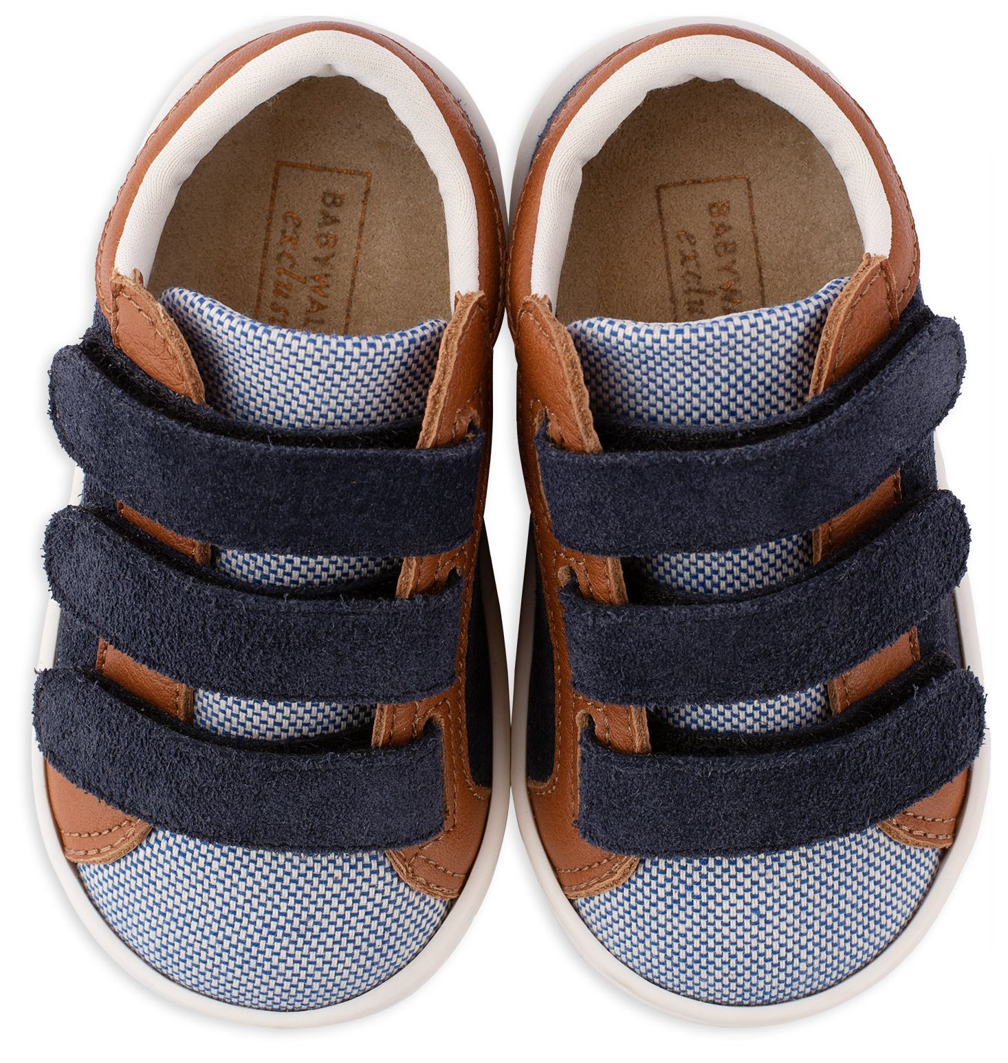 BABYWALKER - Δίχρωμο Sneaker Τριπλό Χρατς