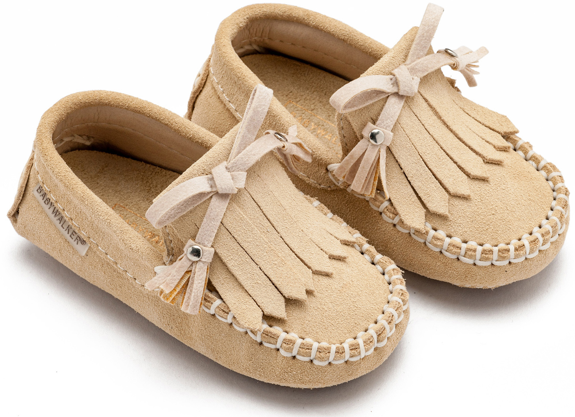 BABYWALKER - Loafer με Κρόσσια και Φιογκάκι