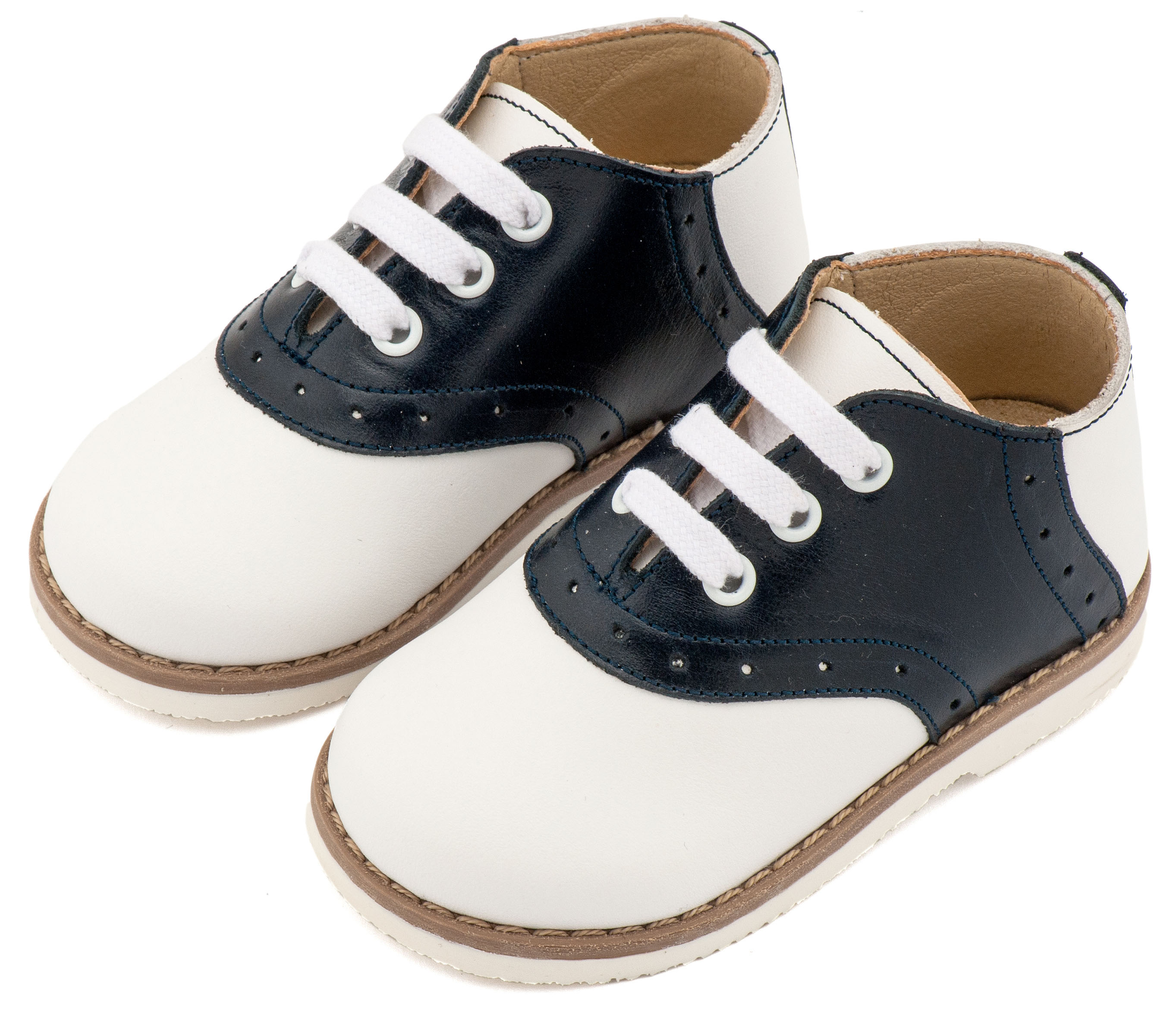 BABYWALKER - Δίχρωμο Δετό Brogue 