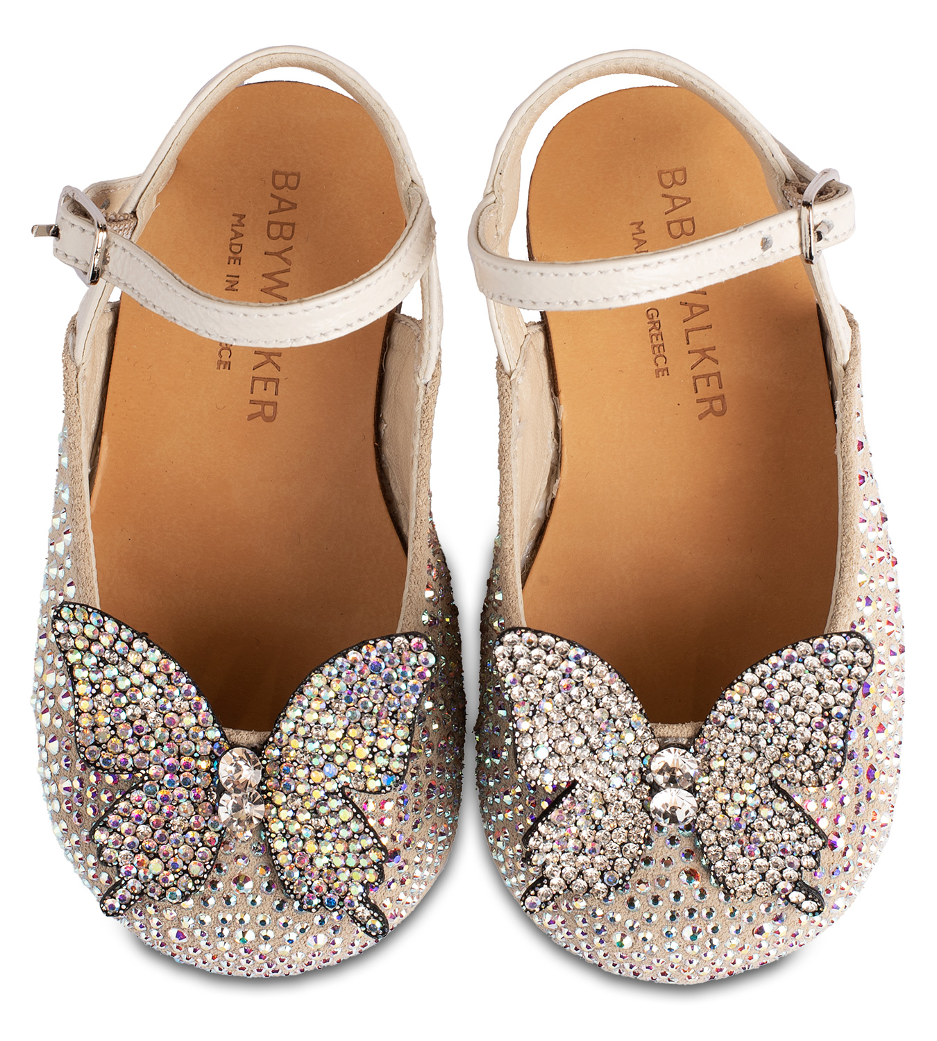 BABYWALKER - Σαμπό Διακοσμημένο Ολόγυρα με Στρας και Πεταλούδα