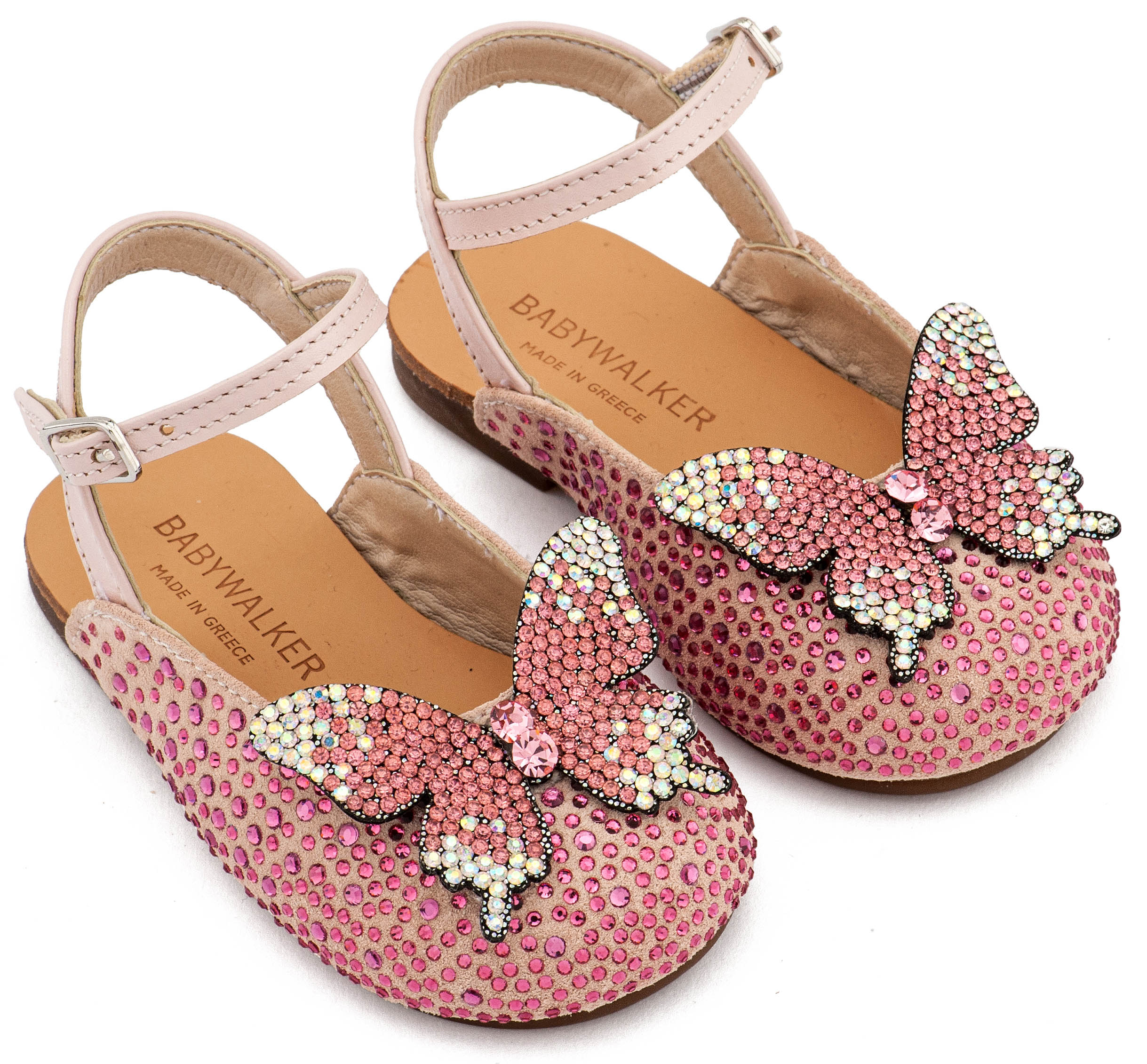 Σαμπό Διακοσμημένο Ολόγυρα με Στρας και Πεταλούδα