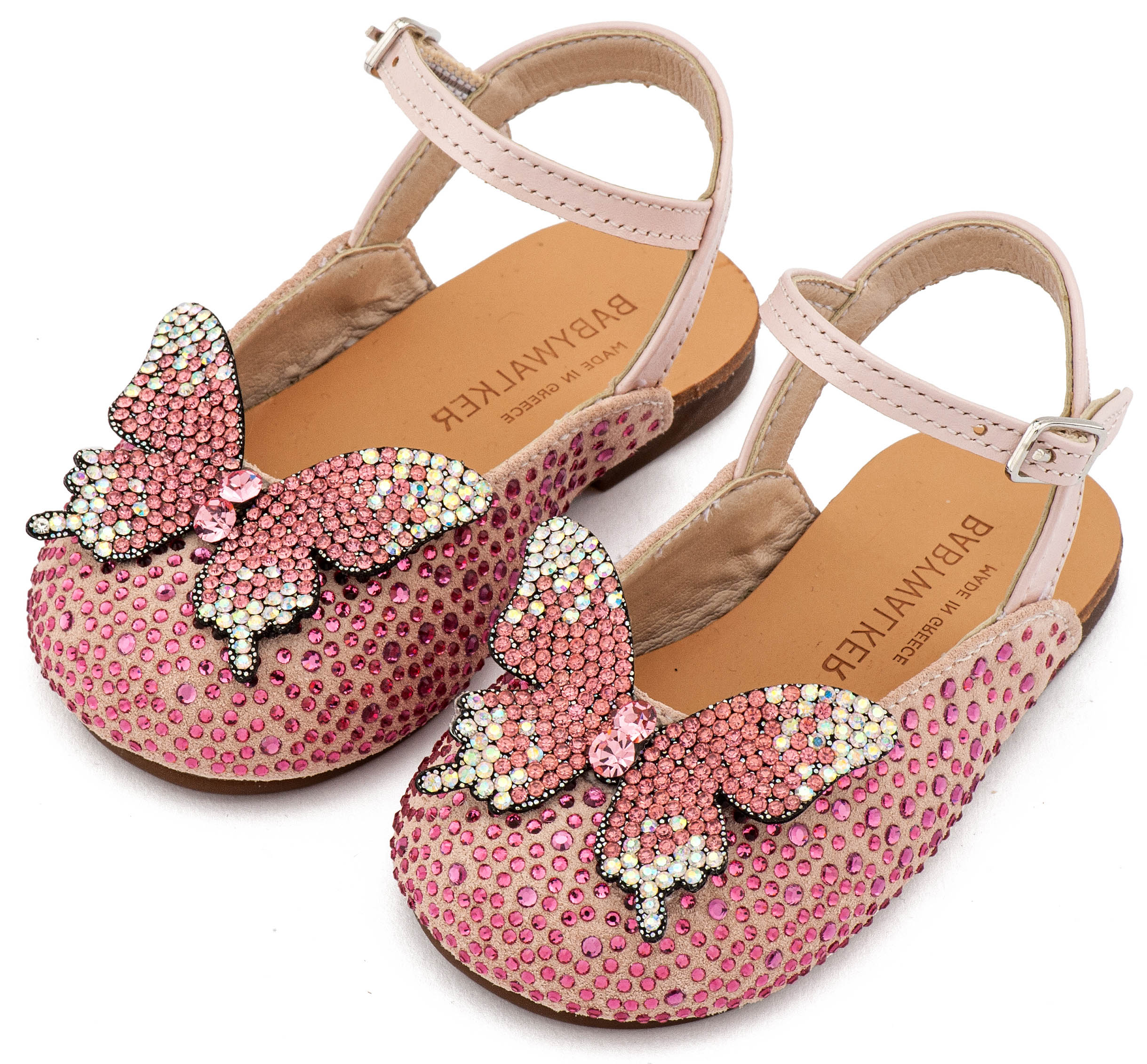 BABYWALKER - Σαμπό Διακοσμημένο Ολόγυρα με Στρας και Πεταλούδα