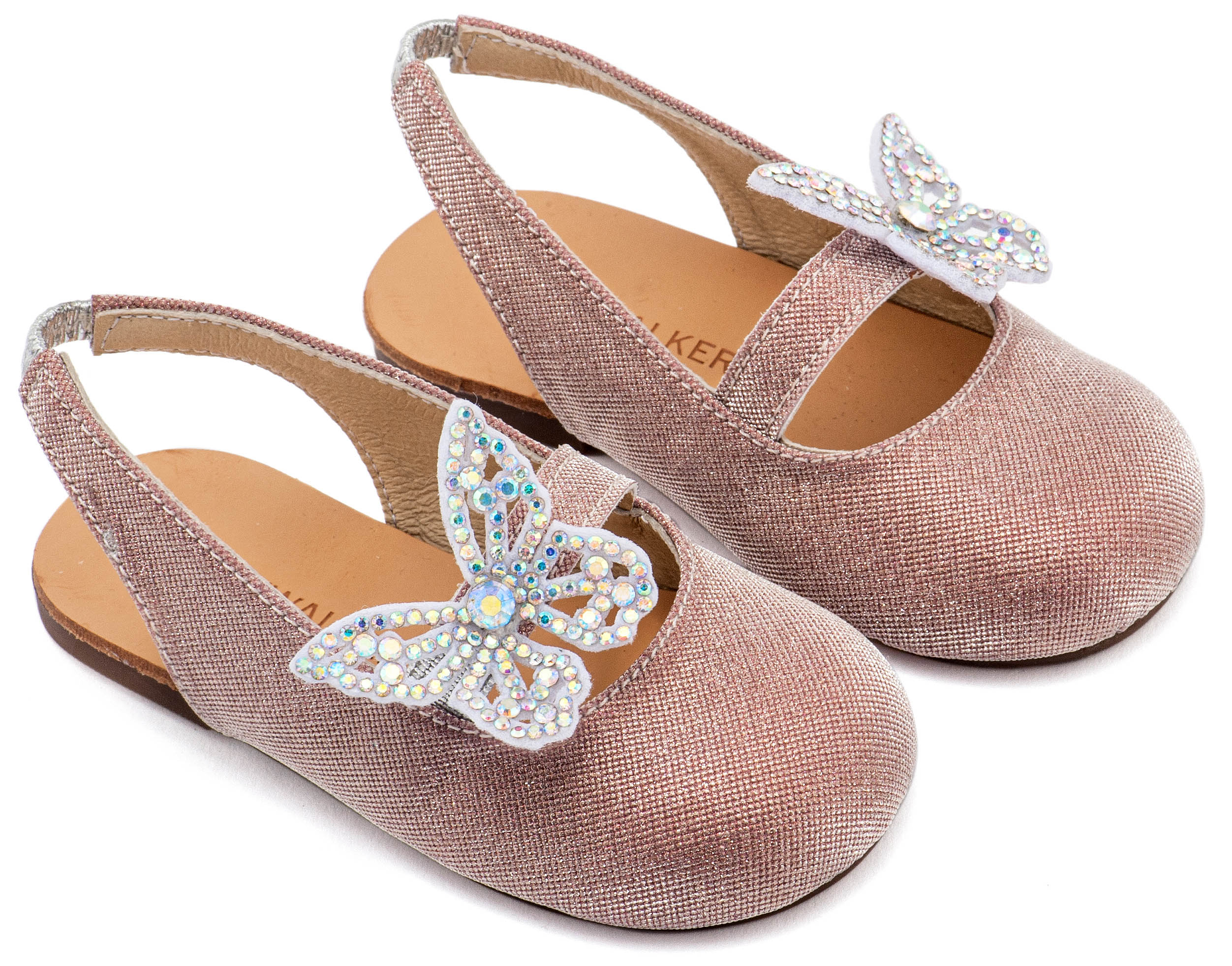 Γαλλικό Σαμπό Διακοσμημένο με Στρασένια Πεταλούδα στο Πλάι