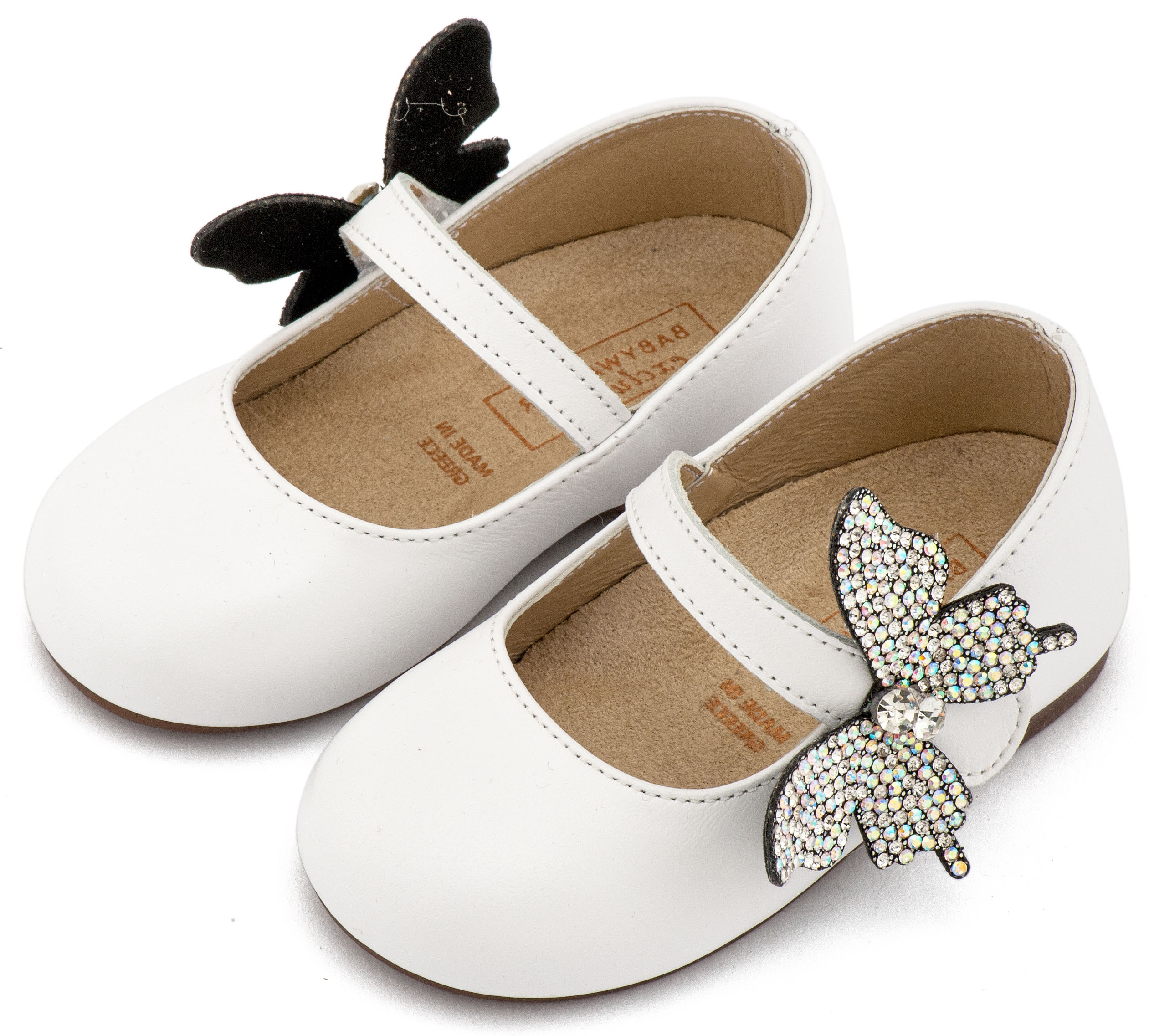 BABYWALKER - Γοβάκι με Στρασένια Πεταλούδα στο Πλάι 