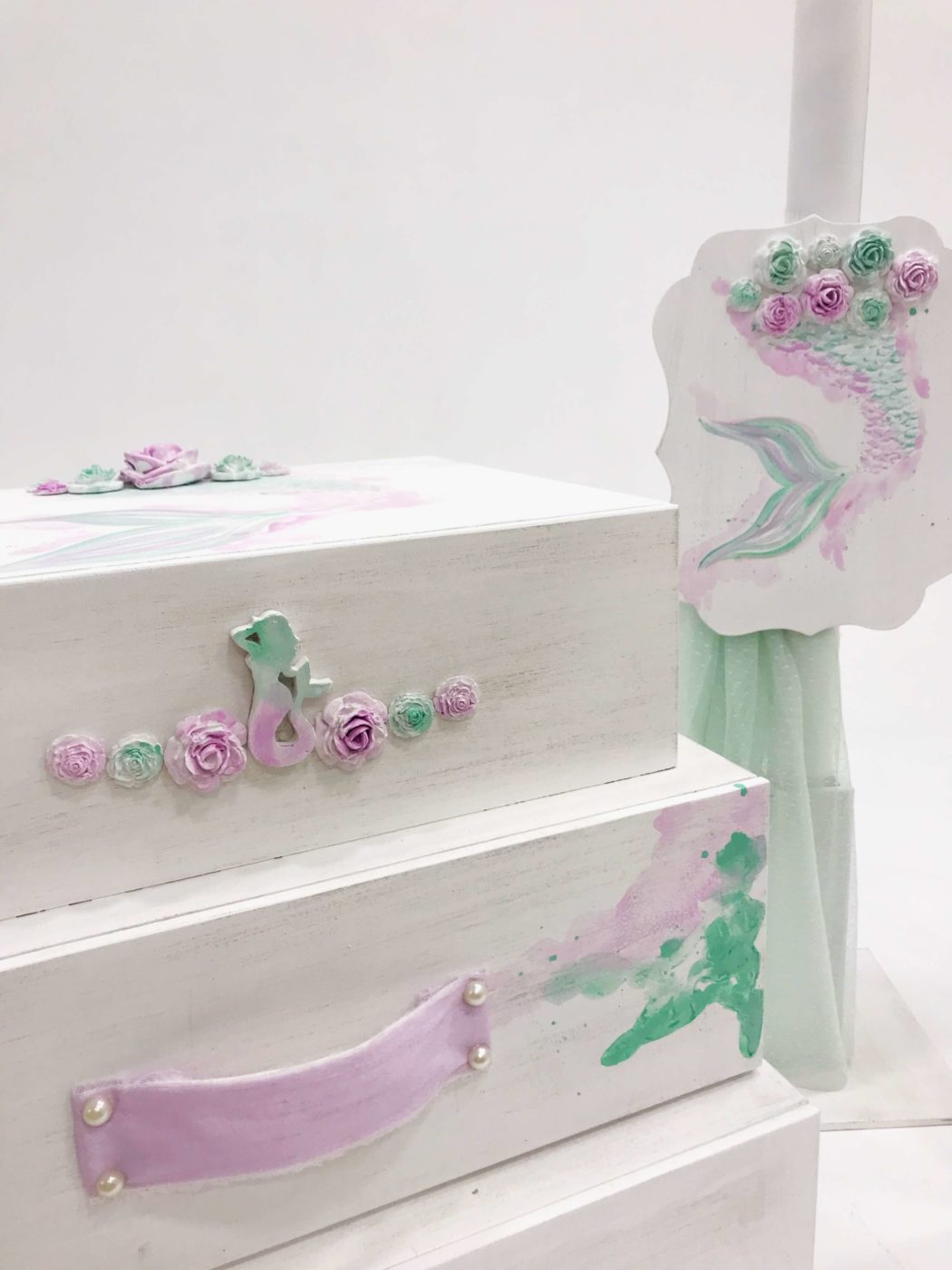 ΈΛΕΝΑ ΜΑΝΆΚΟΥ - Mermaid Suitcases - Σετ Βάπτισης 