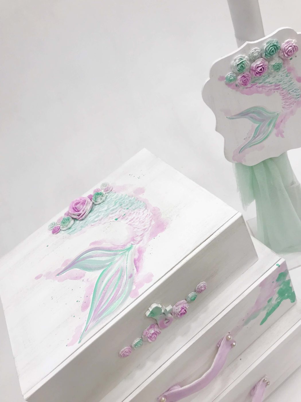 ΈΛΕΝΑ ΜΑΝΆΚΟΥ - Mermaid Suitcases - Σετ Βάπτισης 