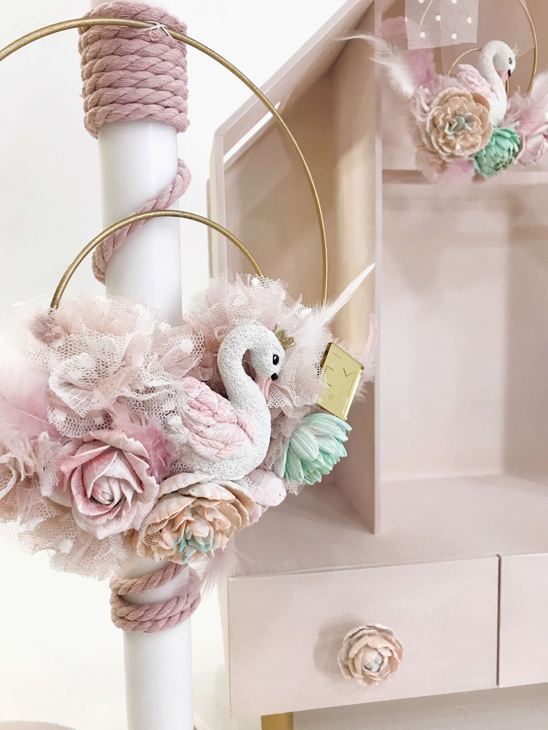 ΈΛΕΝΑ ΜΑΝΆΚΟΥ - Flower Swan Dollhouse