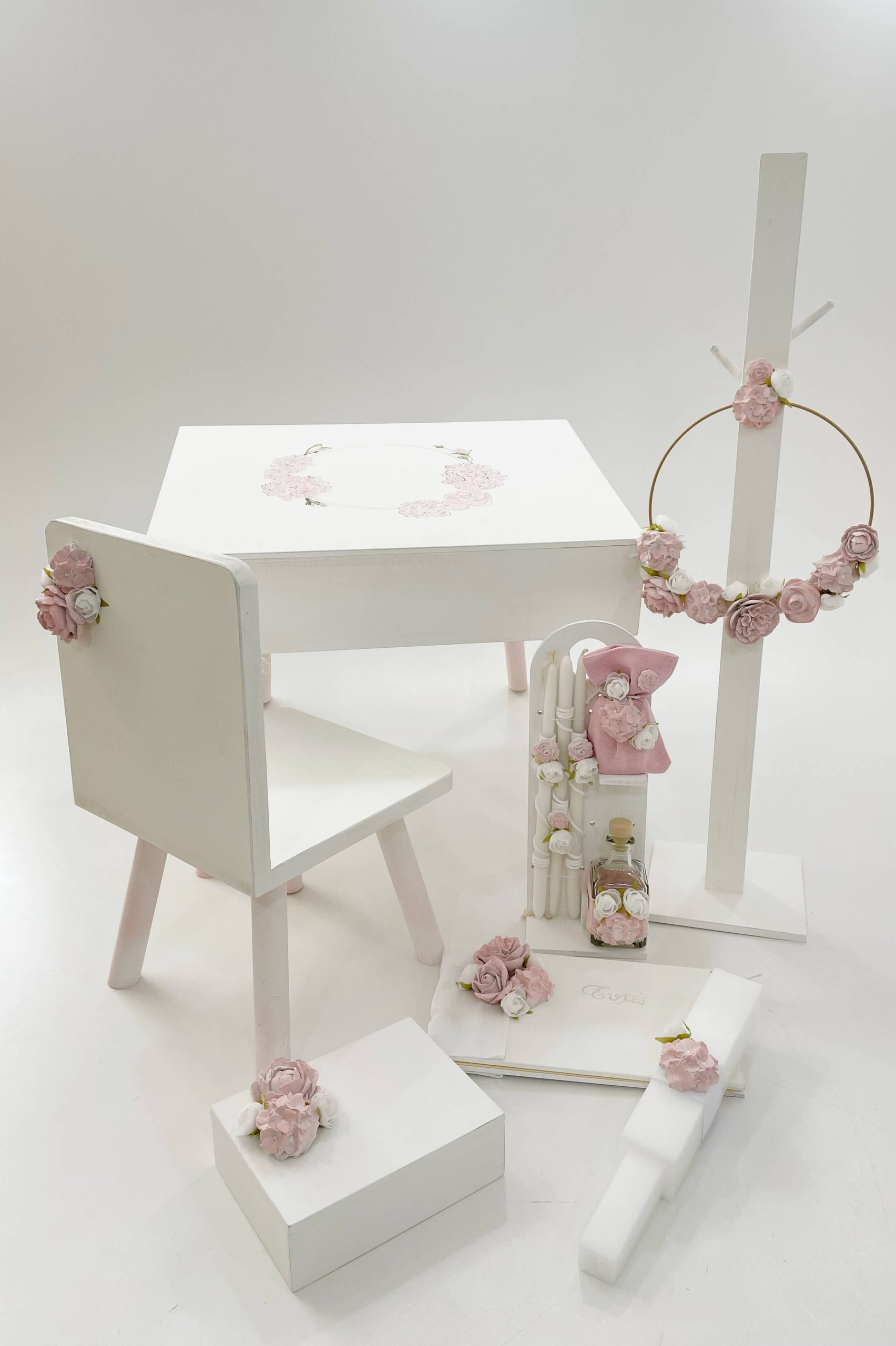 Pink & White Flowers