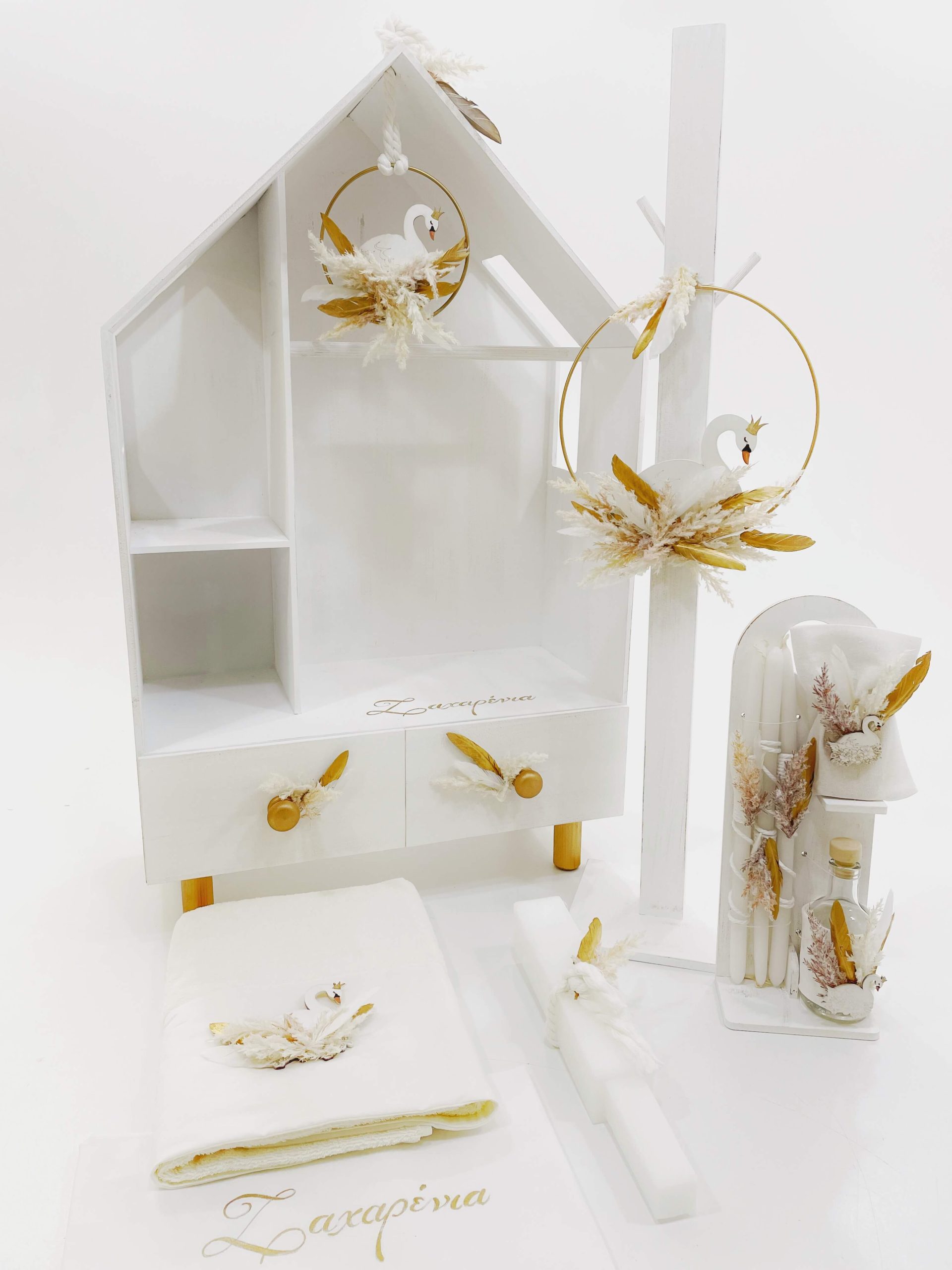 Gold Swan Dollhouse