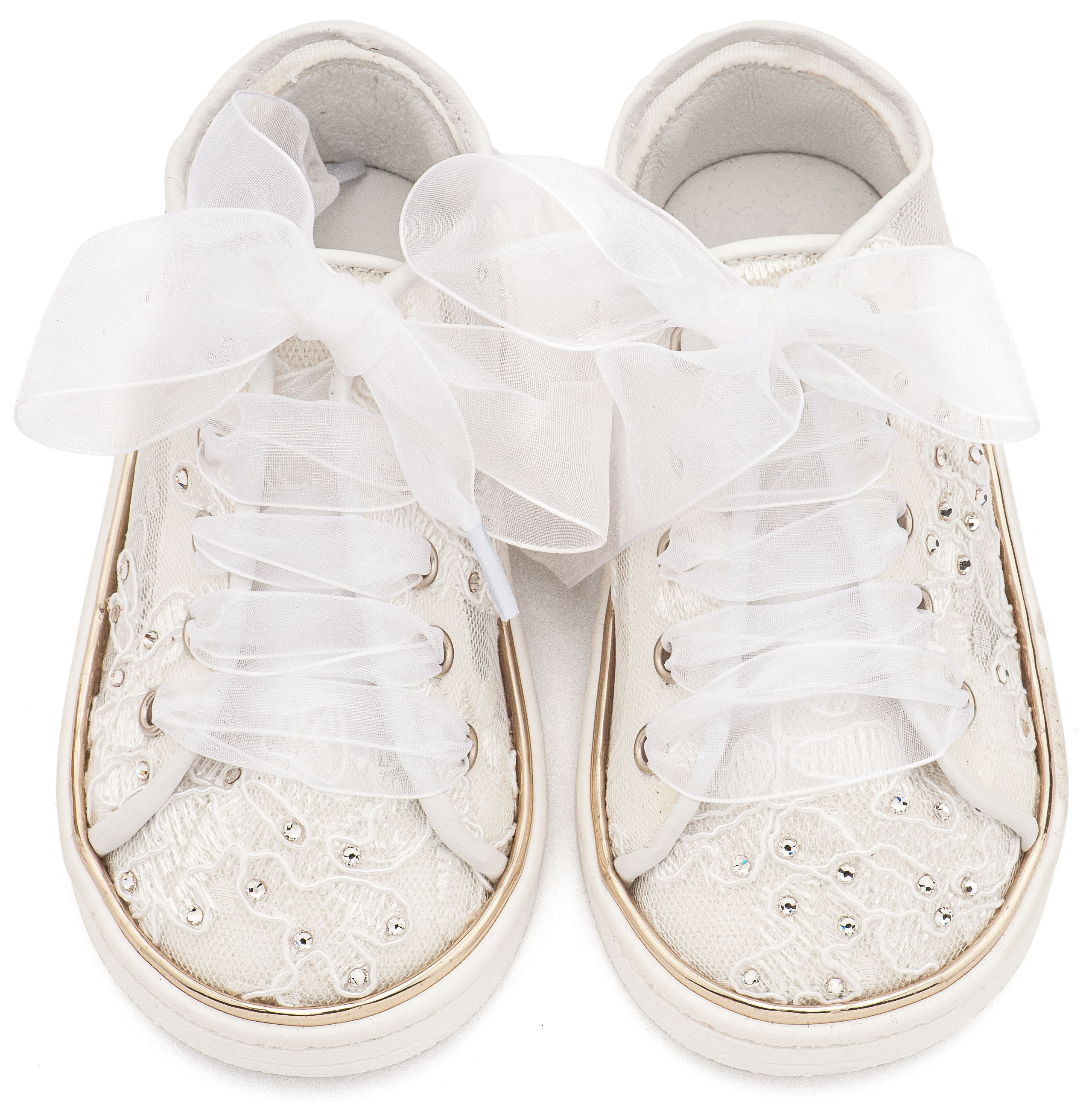 BABYWALKER - Sneaker από Ύφασμα Φιλντιρέ Λουλούδια 