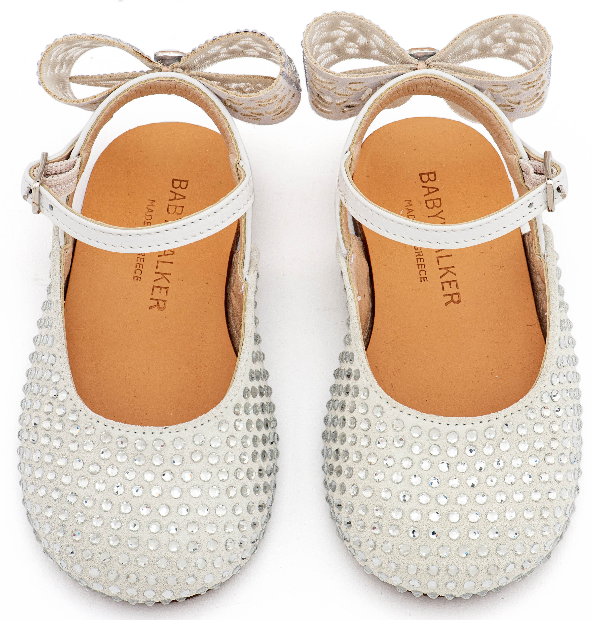 BABYWALKER - Σαμπό Διακοσμημένο Ολόγυρα με Στρας και Φιόγκο από Στρας στη Φτέρνα 