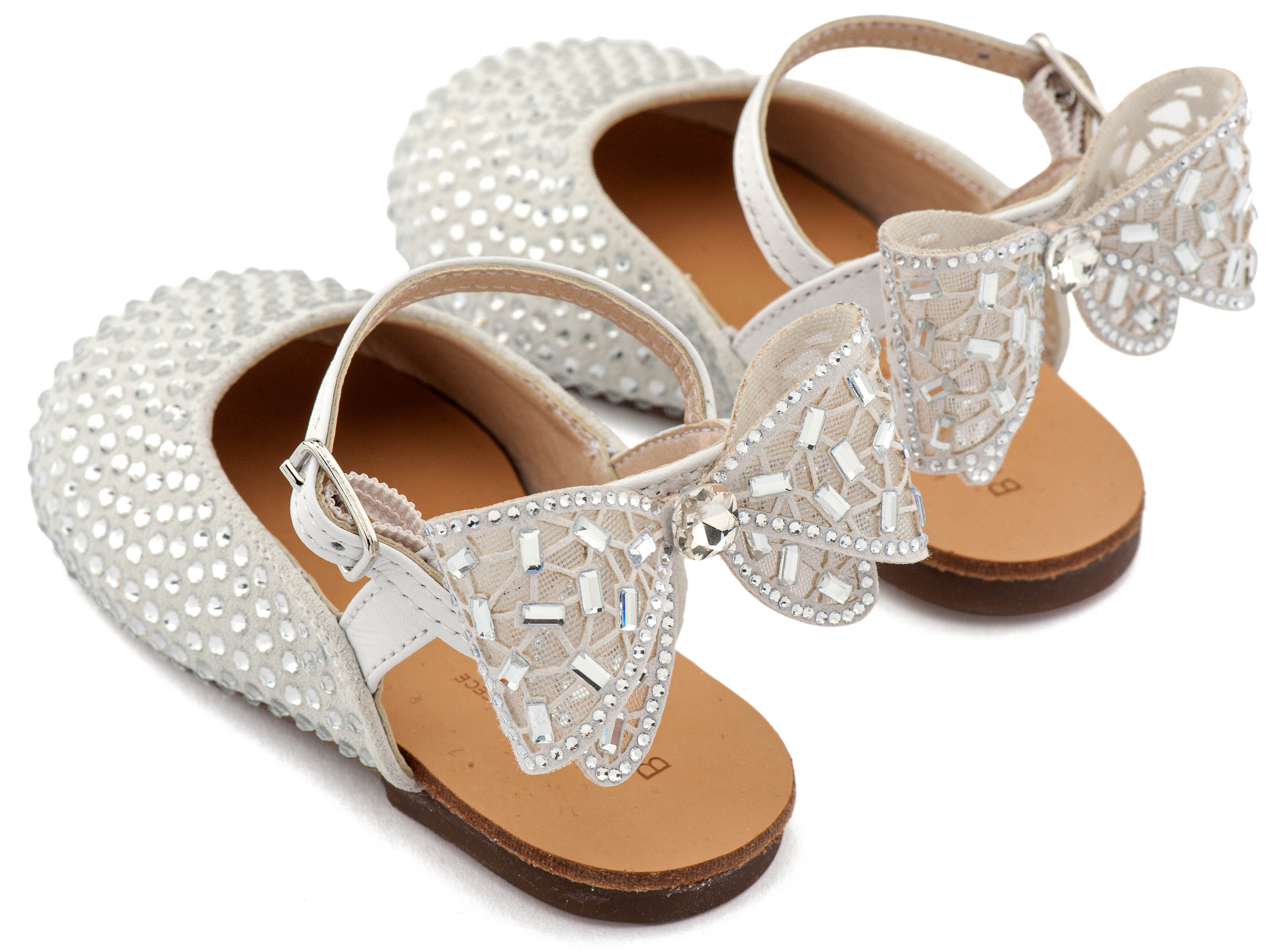 BABYWALKER - Σαμπό Διακοσμημένο Ολόγυρα με Στρας και Φιόγκο από Στρας στη Φτέρνα 