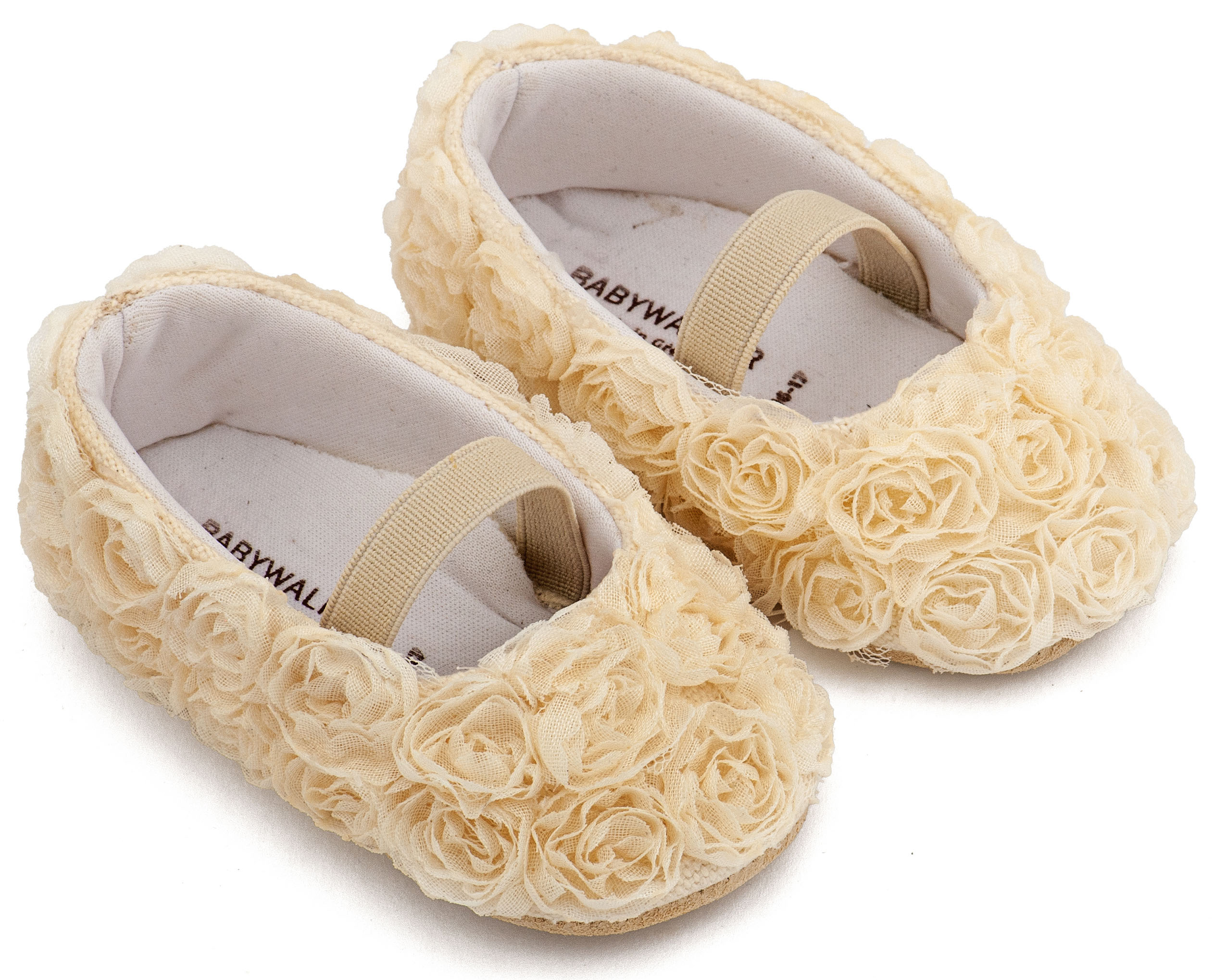 Μπαλαρινα Διακοσμημένη με Chiffon Λουλούδια 