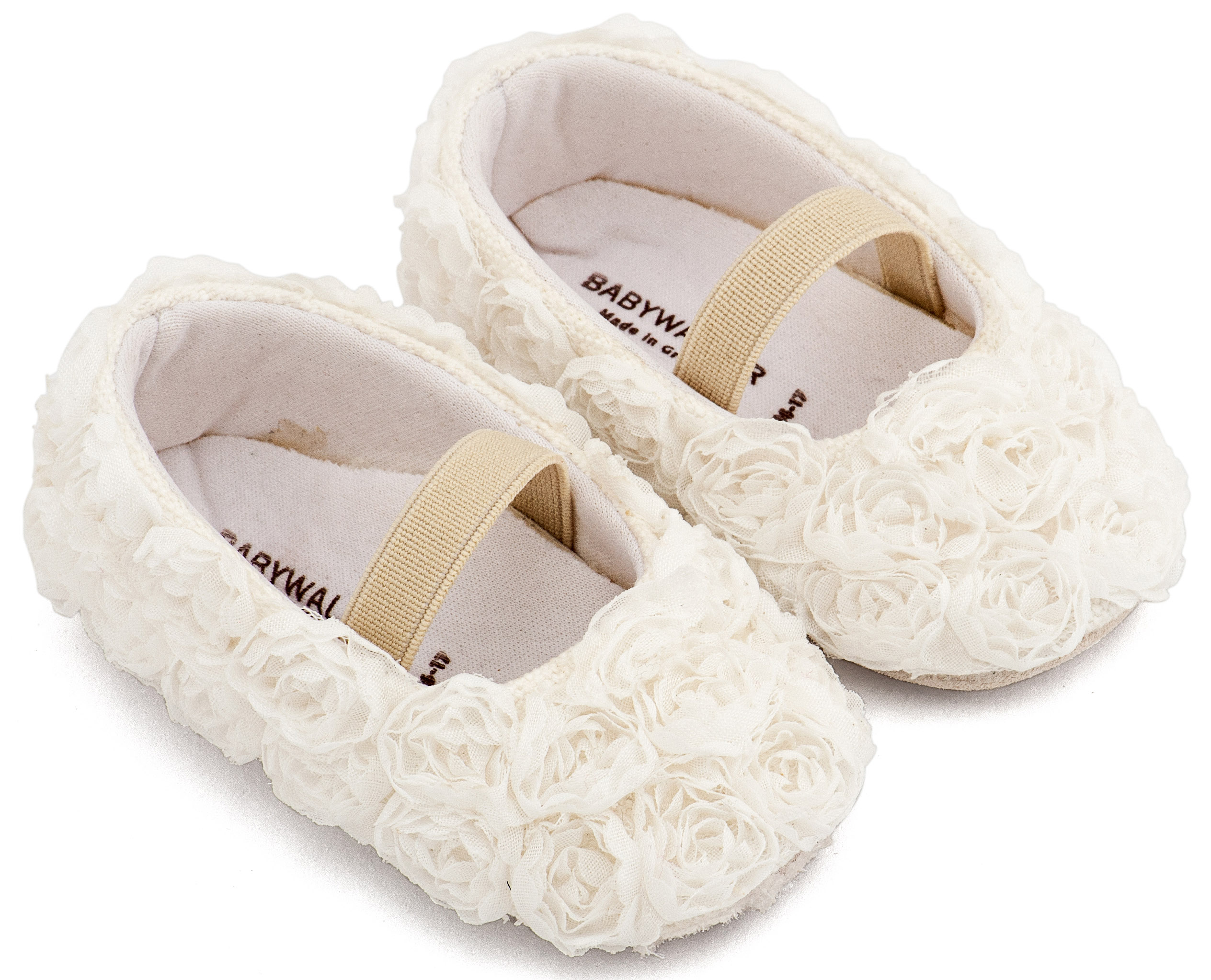 Μπαλαρινα Διακοσμημένη με Chiffon Λουλούδια 