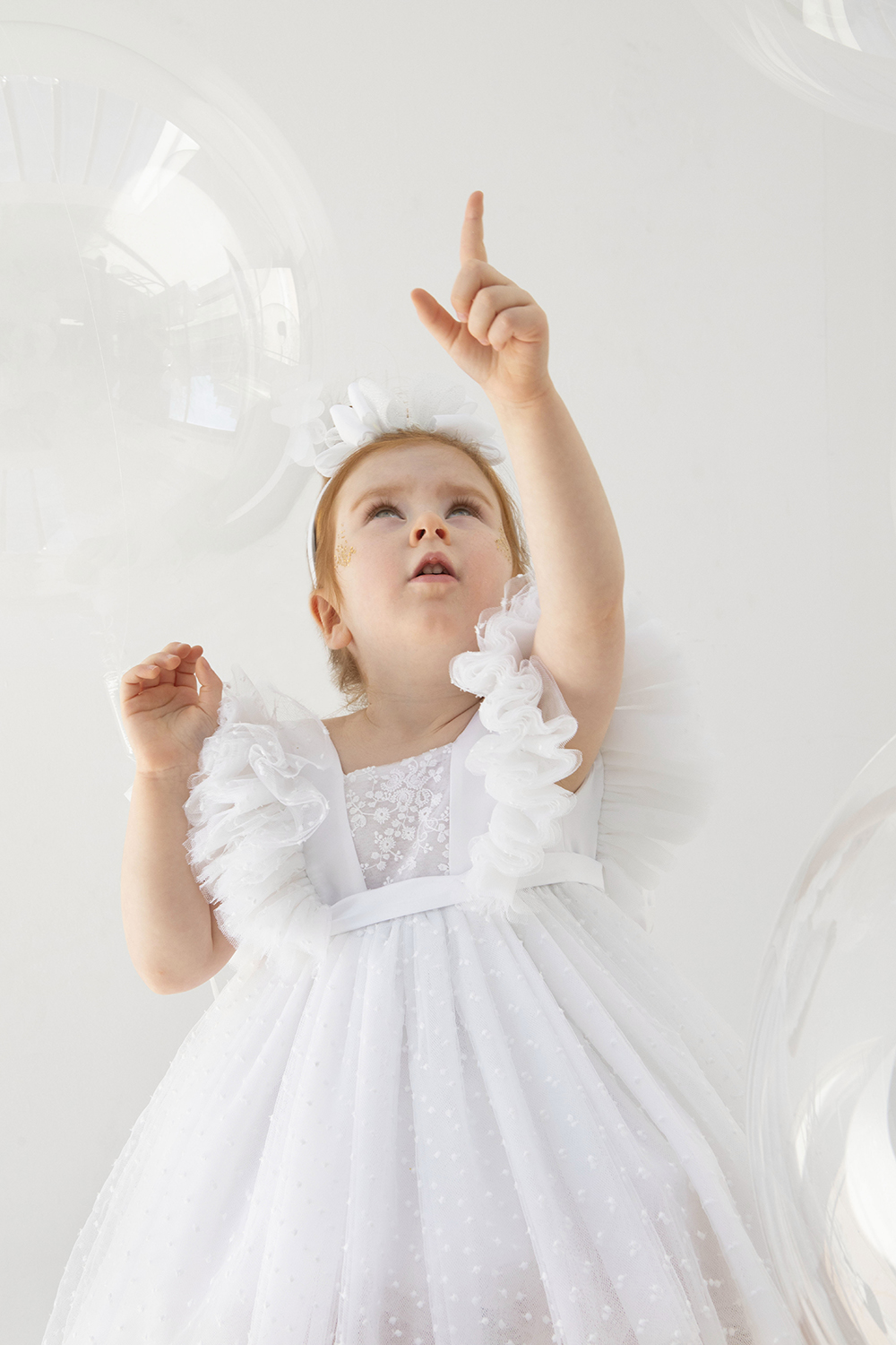 BAMBOLINO - Βαπτιστικό Φόρεμα Marilyn 