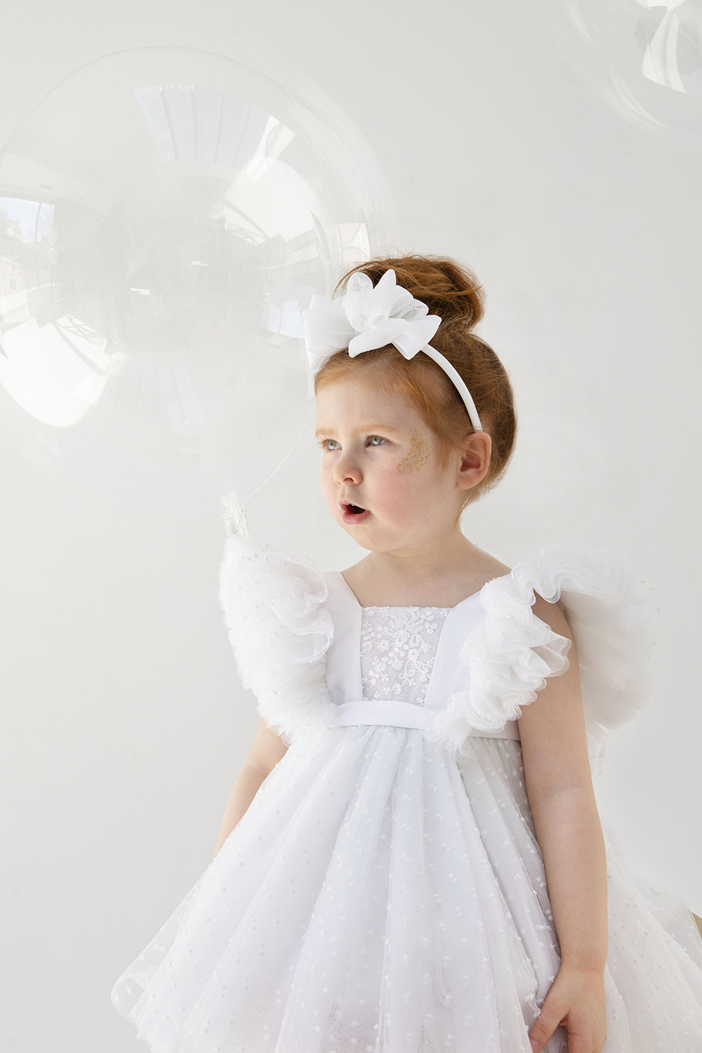 BAMBOLINO - Βαπτιστικό Φόρεμα Marilyn 
