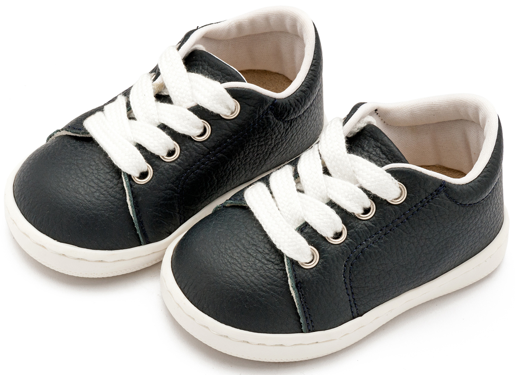 BABYWALKER - Δερμάτινο Δετό Sneakers 