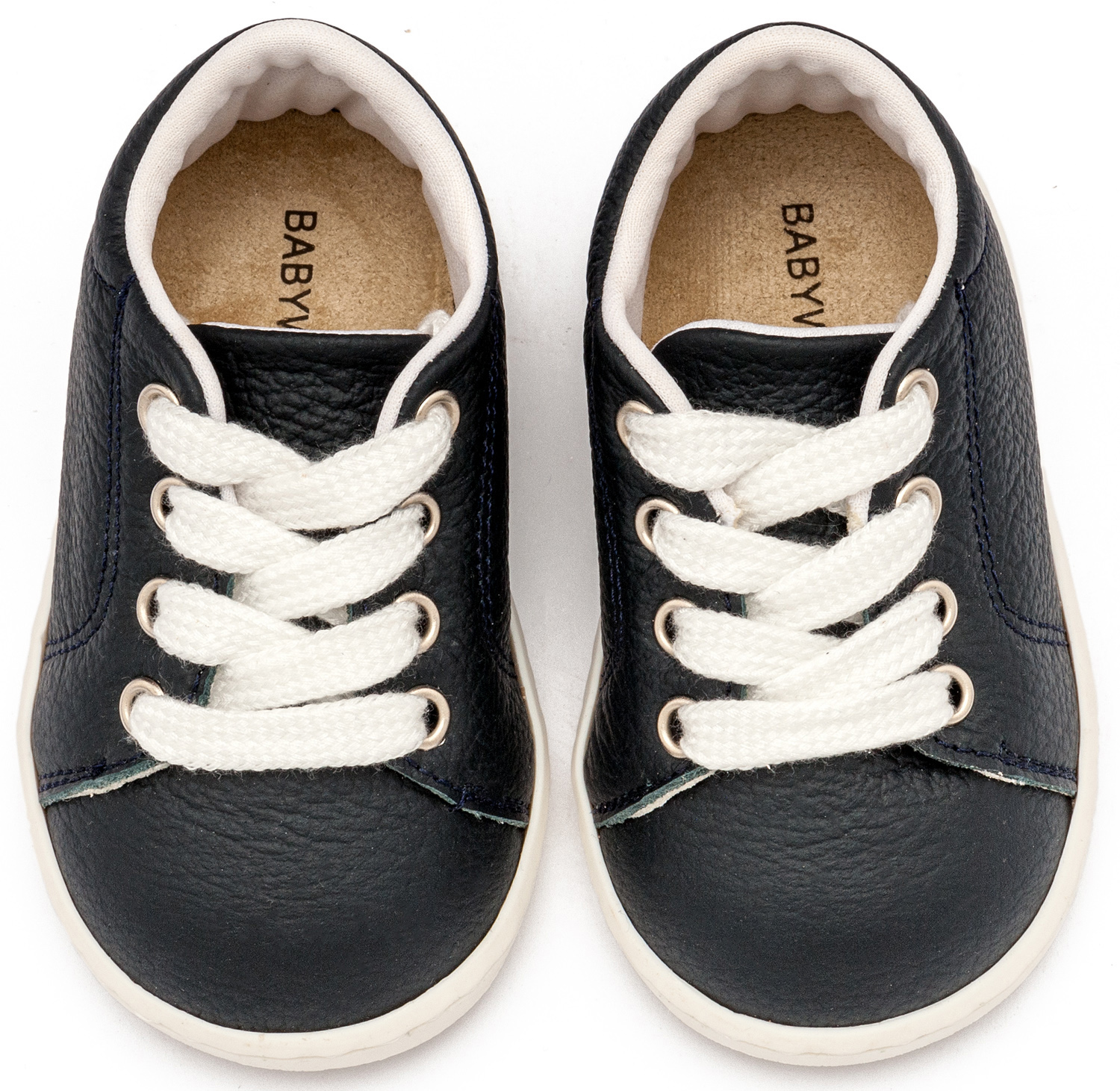 BABYWALKER - Δερμάτινο Δετό Sneakers 