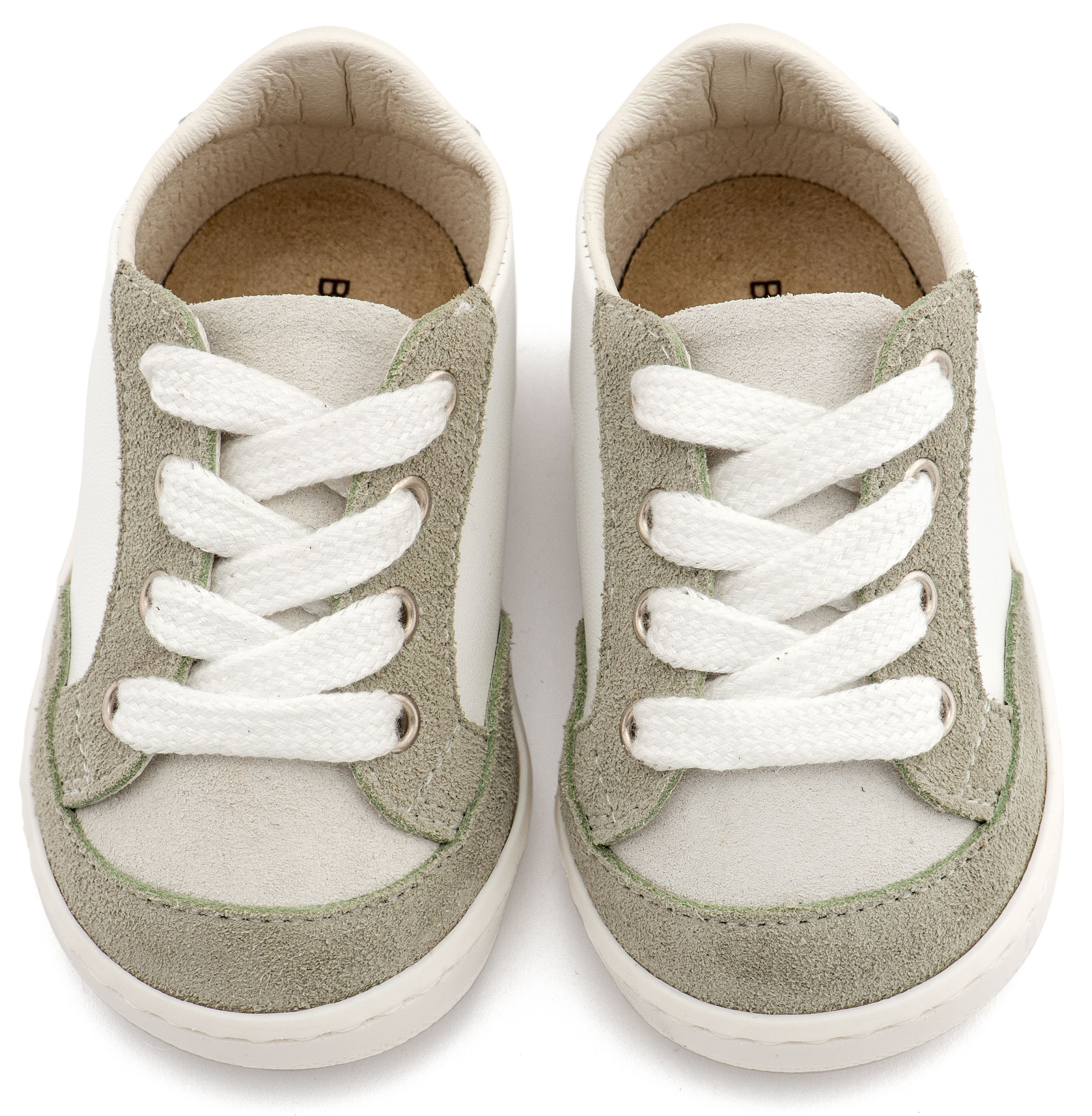 BABYWALKER - Δερμάτινο Δετό Sneakers 