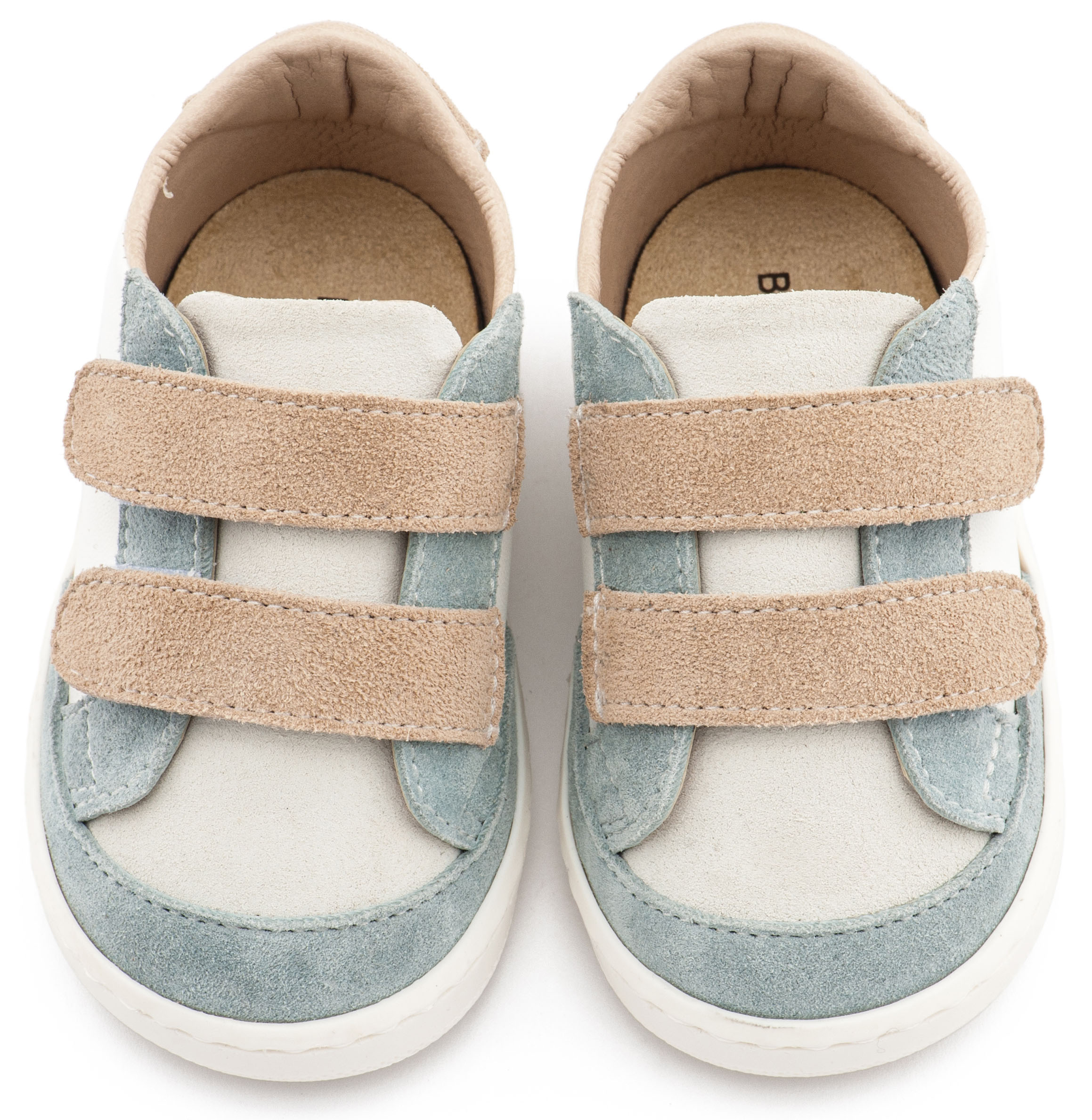 BABYWALKER - Τρίχρωμο Sneakers Διπλή Μπαρέτα Χρατς 