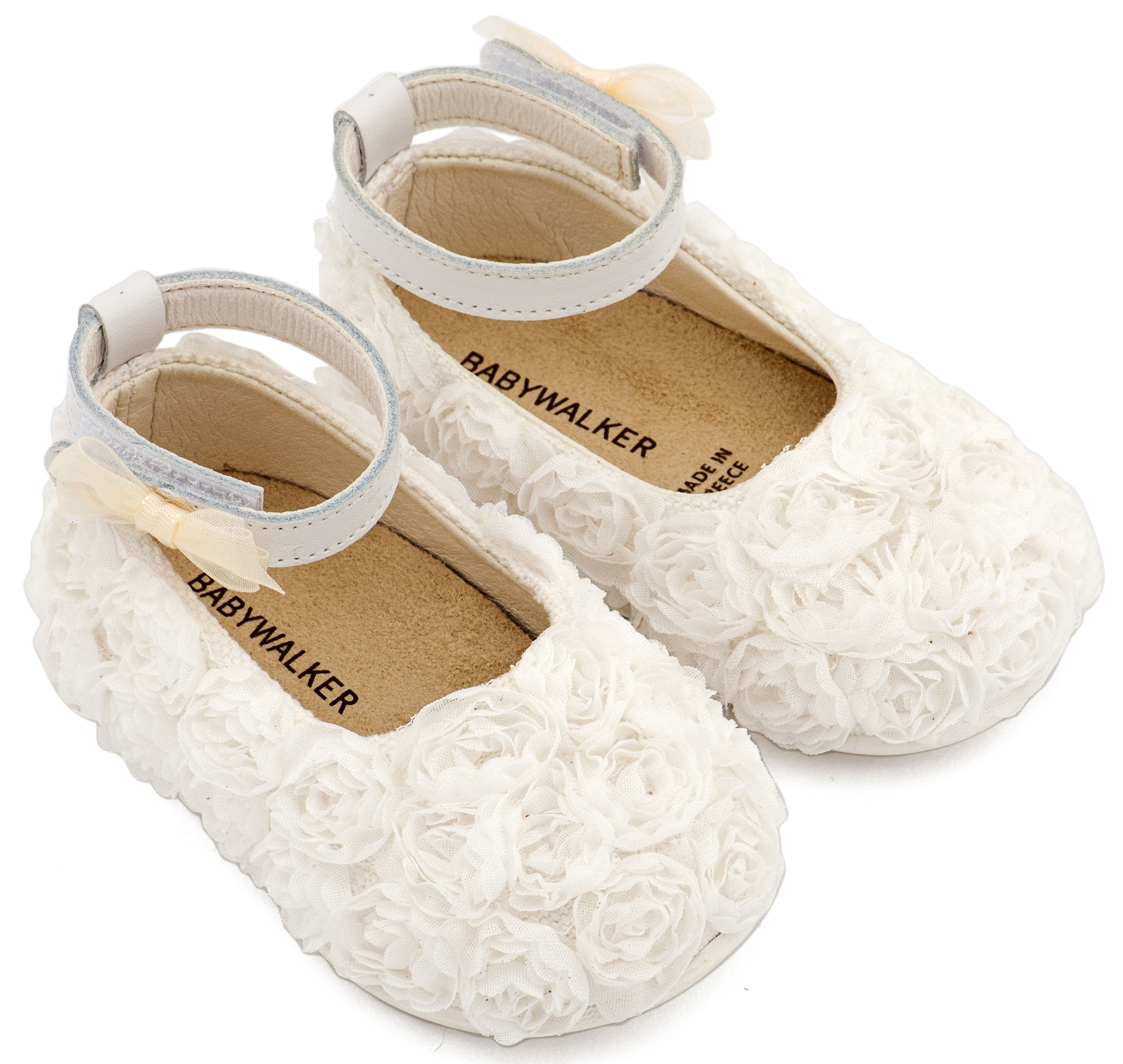 Μπαλαρίνα Διακοσμημένη με Chiffon Λουλούδια