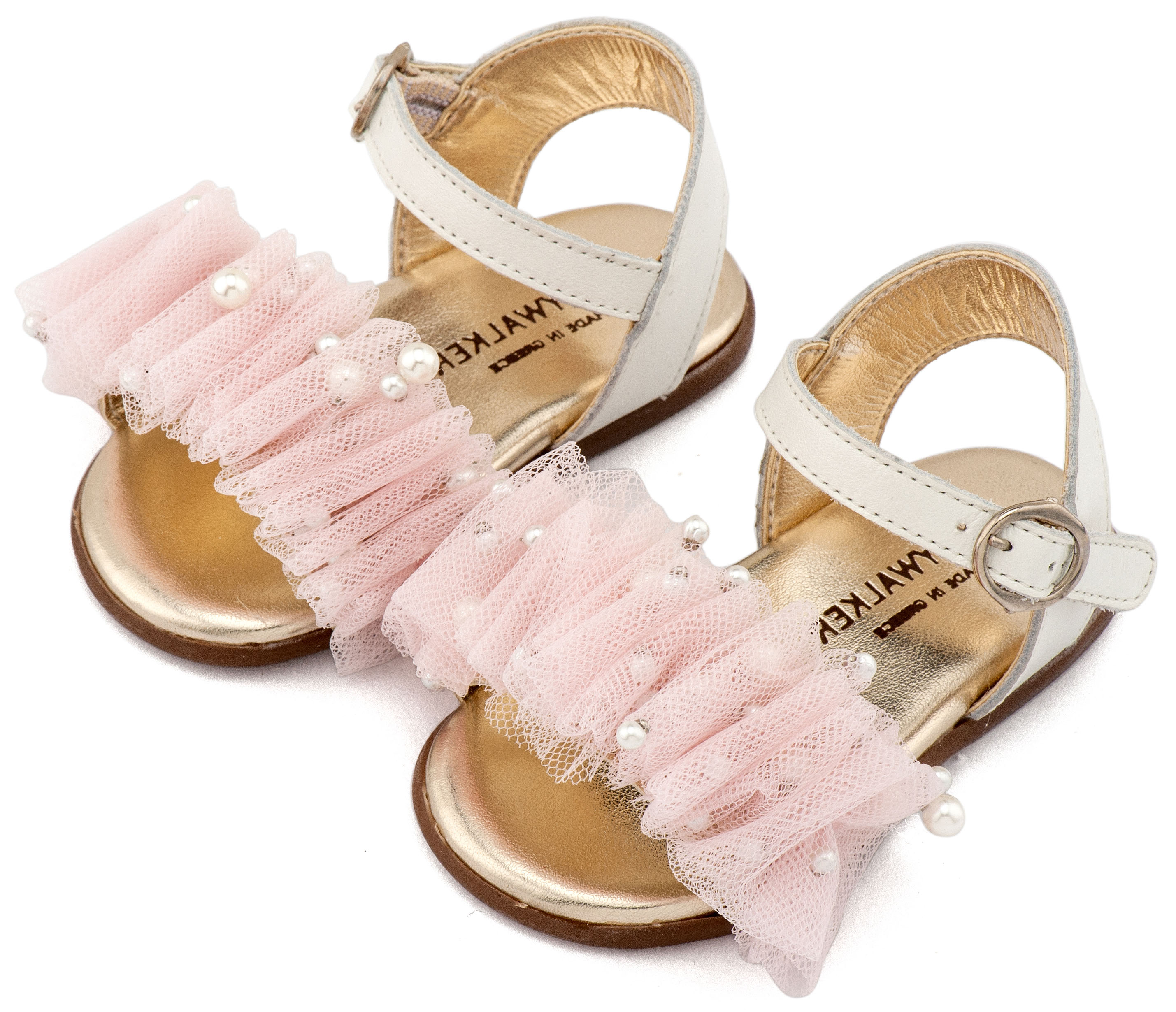 BABYWALKER - Πέδιλο με Χειροποίητο Διακοσμητικό από Τούλι 