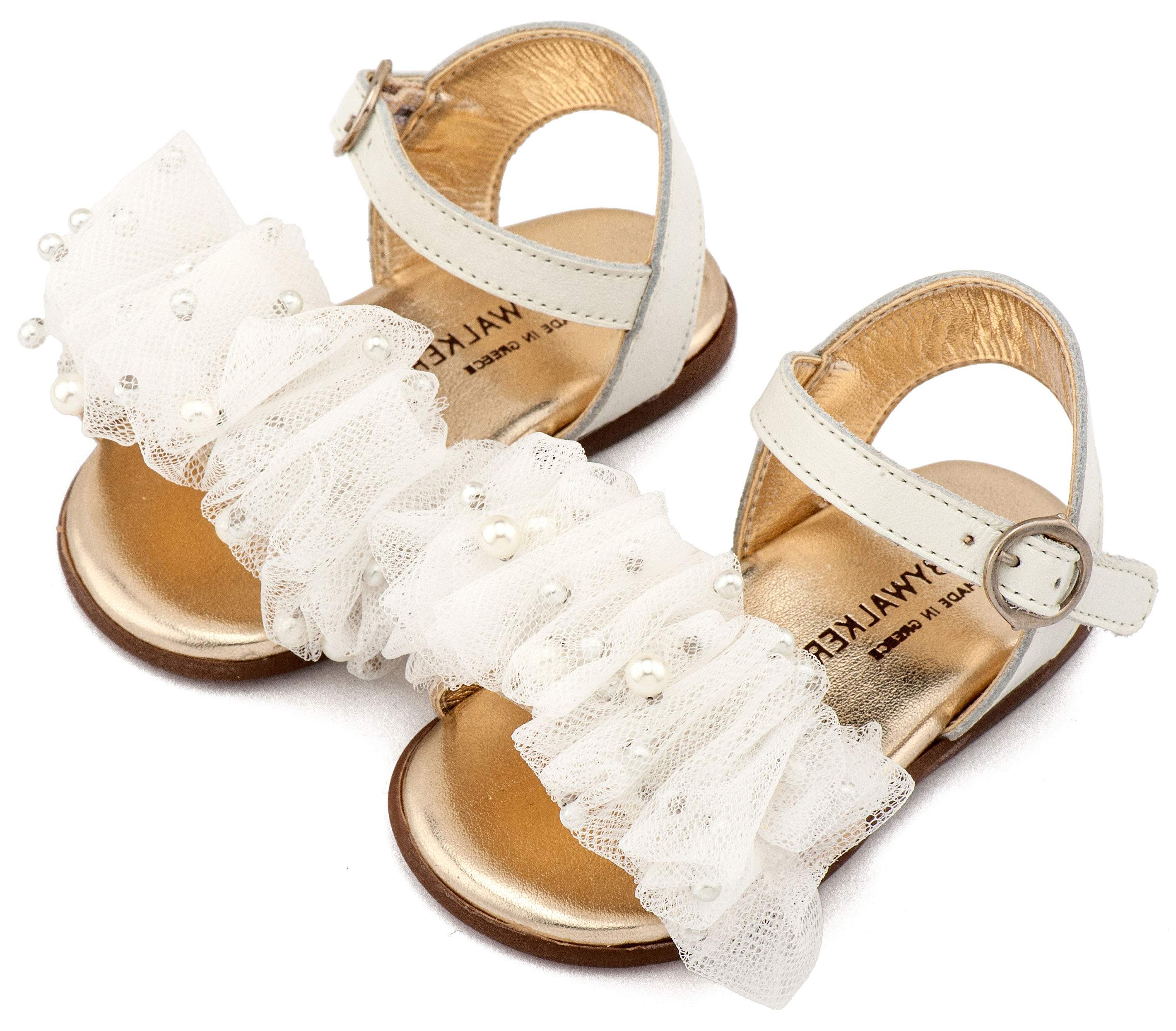 BABYWALKER - Πέδιλο με Χειροποίητο Διακοσμητικό από Τούλι 