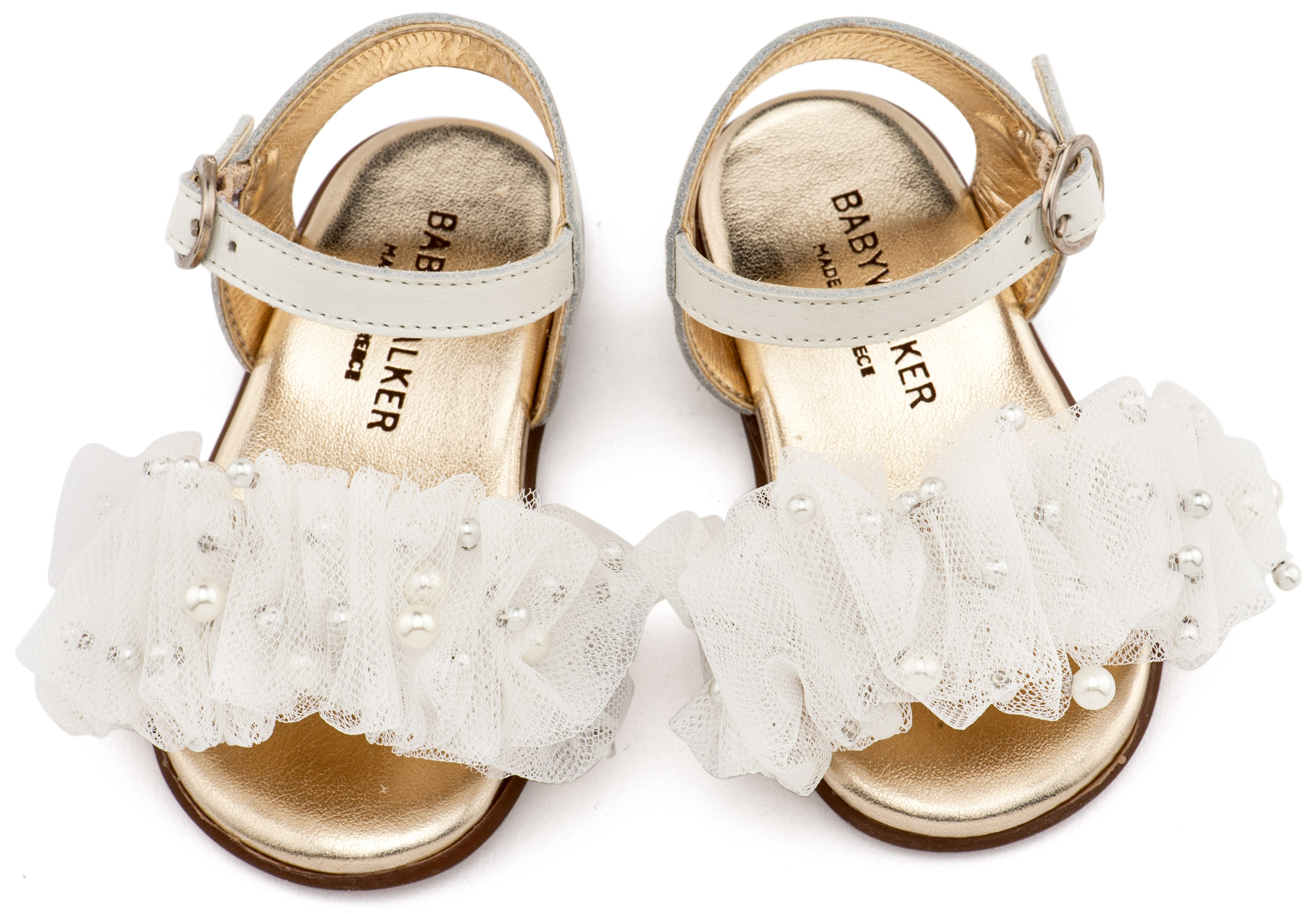 BABYWALKER - Πέδιλο με Χειροποίητο Διακοσμητικό από Τούλι 