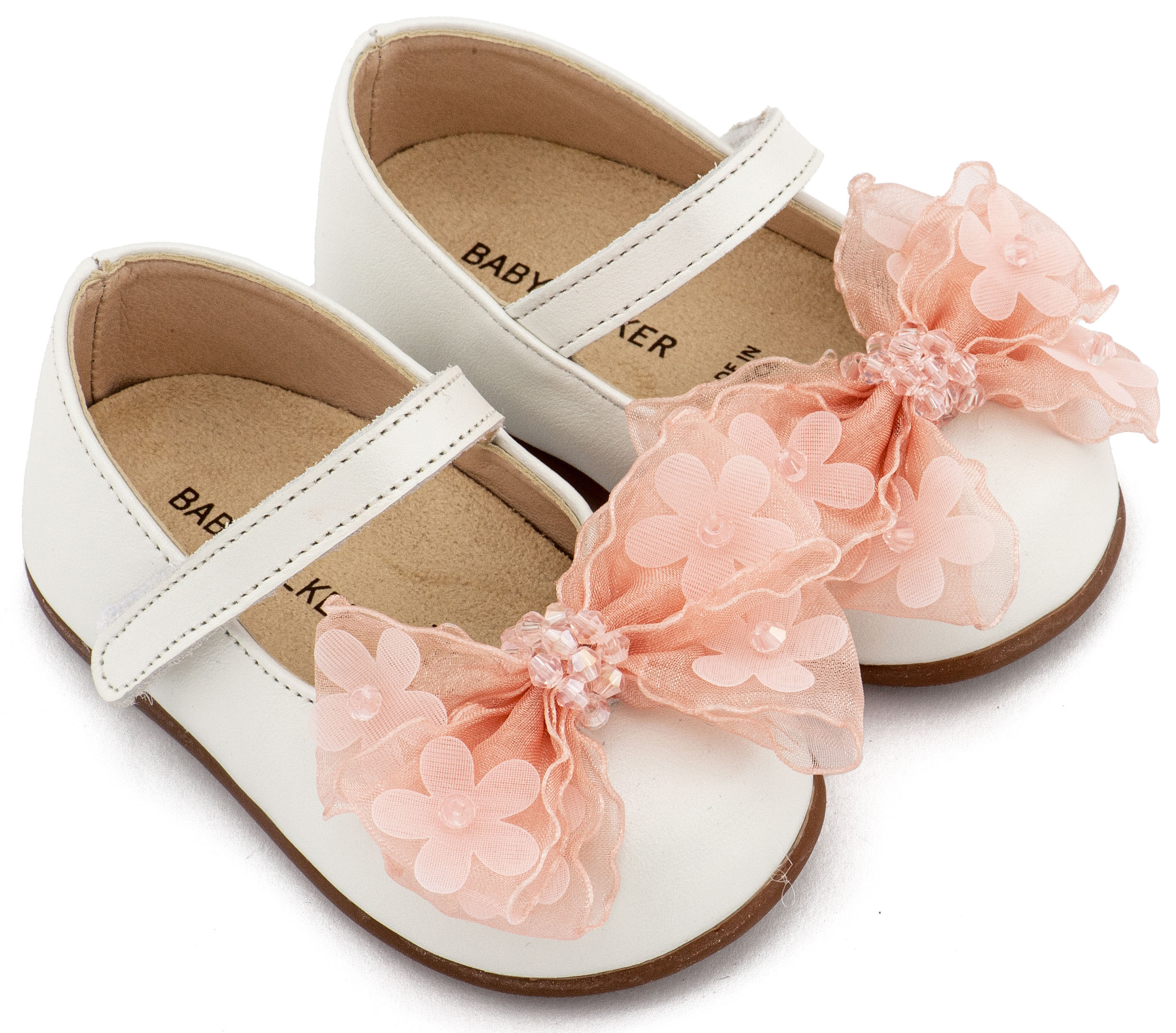 Γοβάκι Μονή Μπαρέτα Φιογκάκι Οργάντζας 