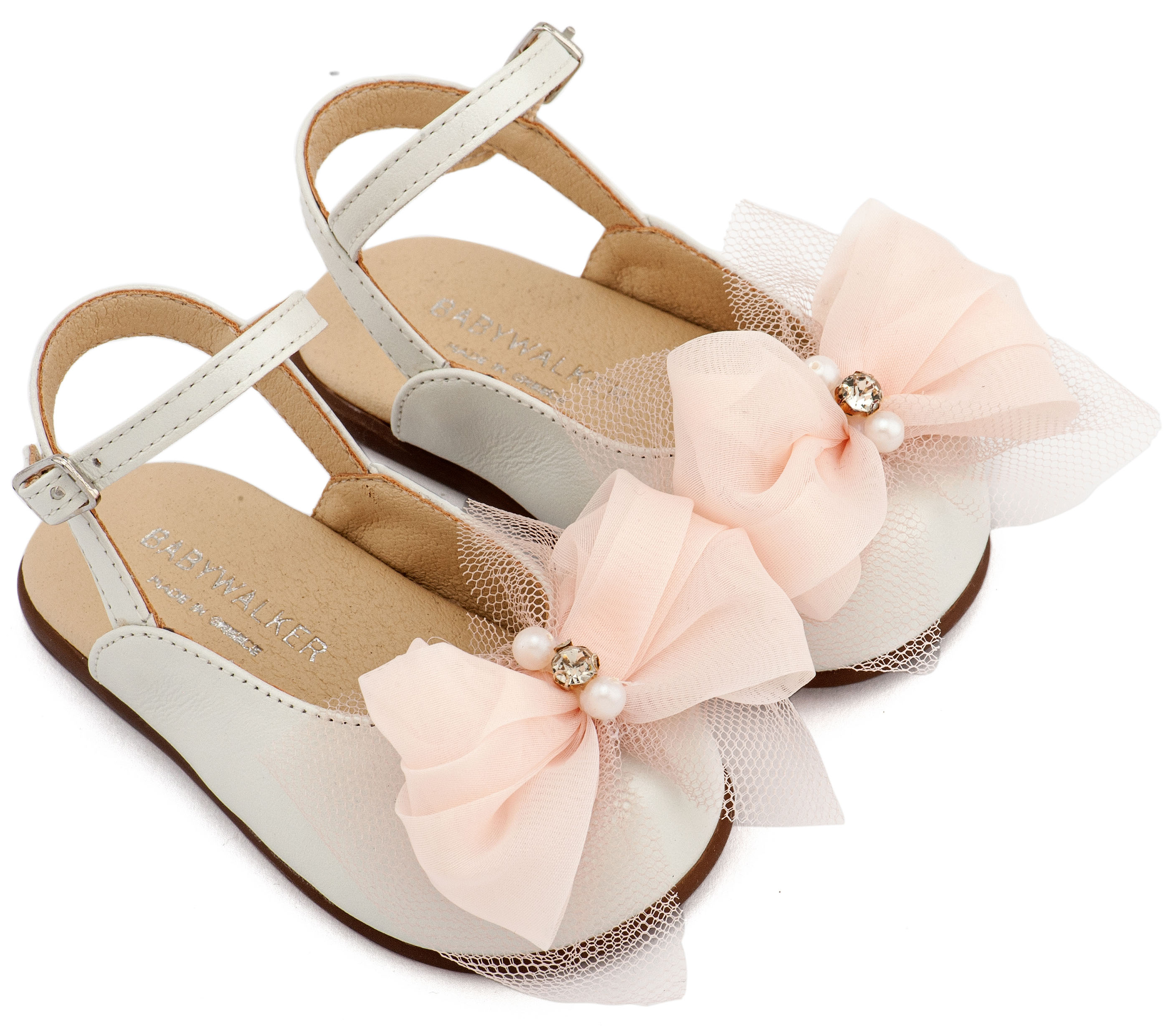 Γαλλικό Σαμπό Διακοσμημένο με Φιόγκο Οργάντζας και Στρας 