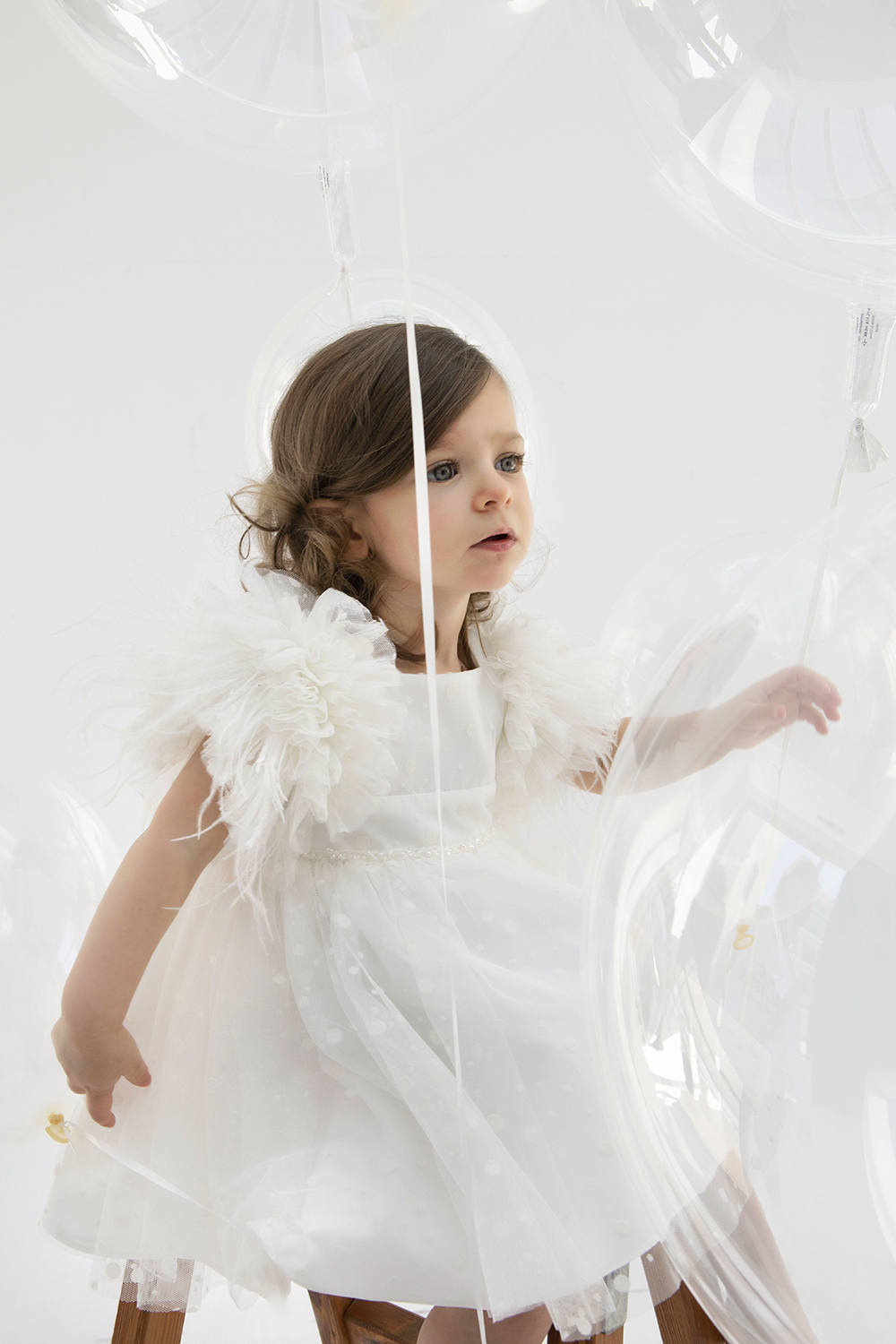 BAMBOLINO - Βαπτιστικό Φόρεμα Poliniki 