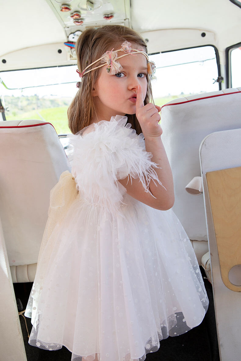 BAMBOLINO - Βαπτιστικό Φόρεμα Poliniki 