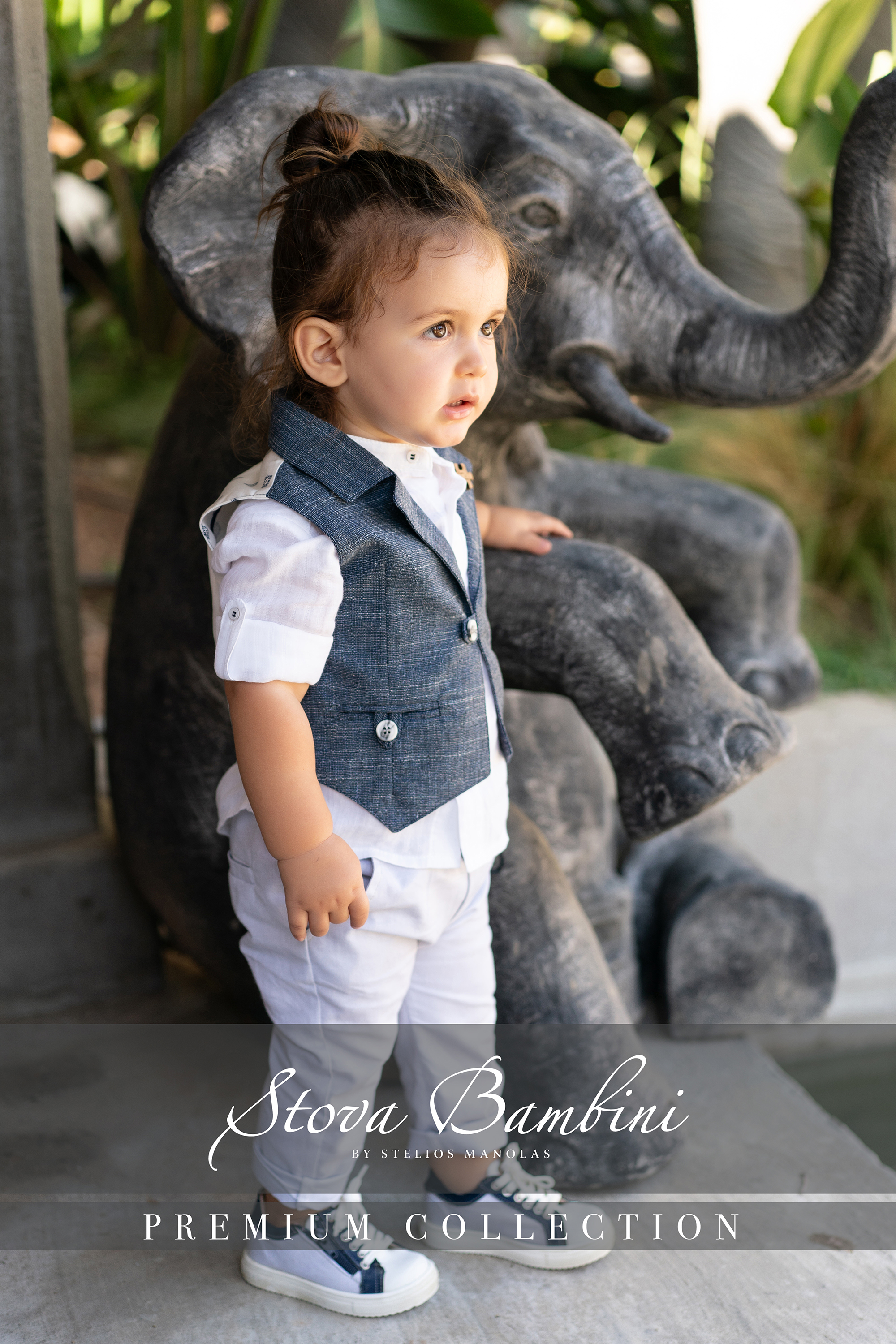 STOVA BAMBINI - Νέο γιλέκο σε μπλε απόχρωση